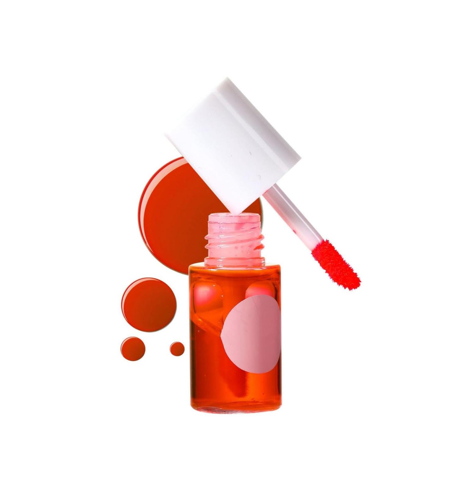 Mini Lip Stain Waterproof Lip Tint 3 in 1 Lip and Cheek Tint Mini Liquid Lipstick Moisturizing and Hydrating for Cheeks and Eyes (Apple 7.1ml) - Buy Online on GoSupps.com