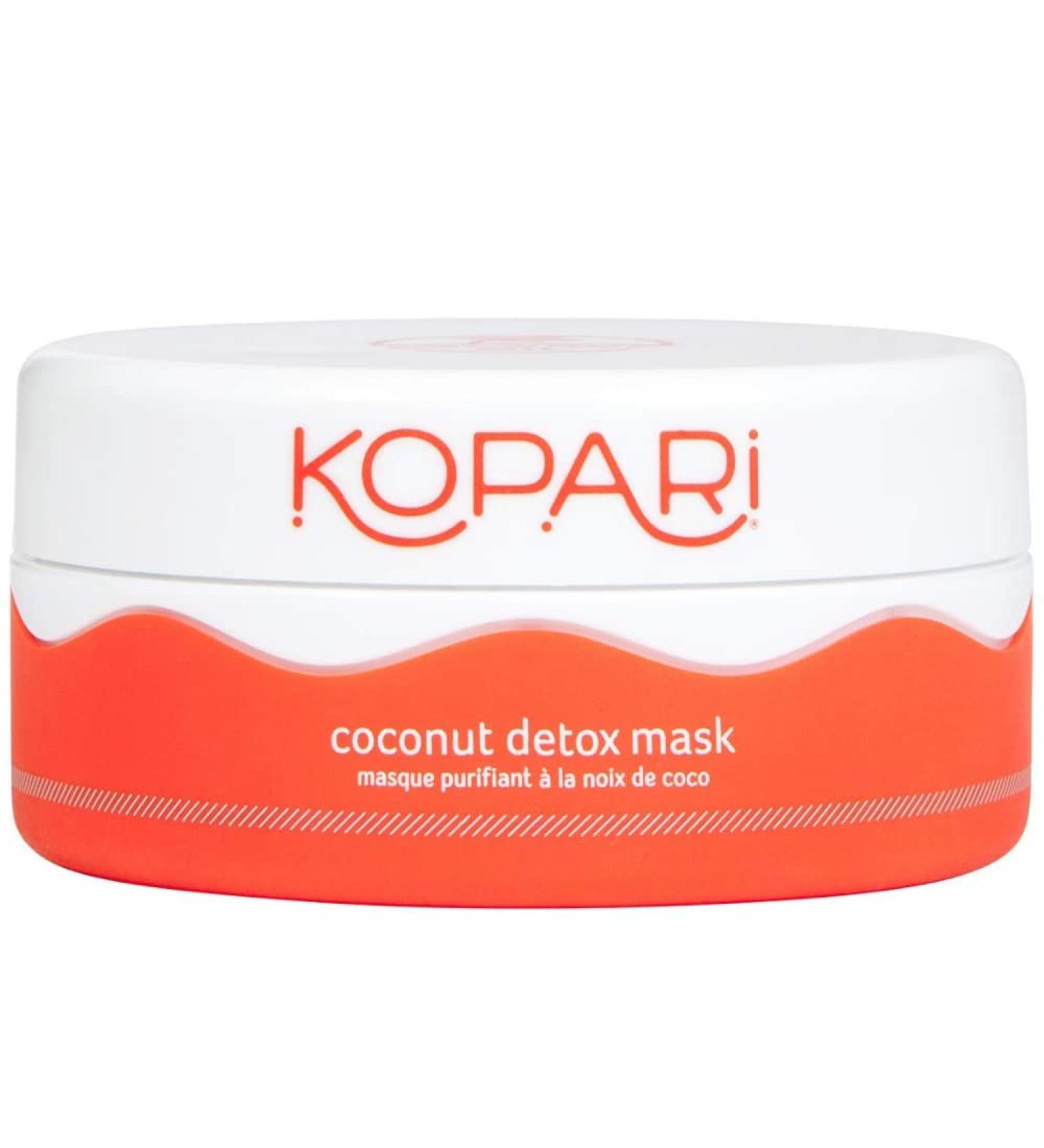Kopari Coconut Detox Mask | Superfood Clay Mask with Green Tea Probiotics & Coconut Oil - Purify & Replenish Skin | 2.0 oz - Shop Internationally - Buy Online on GoSupps.com