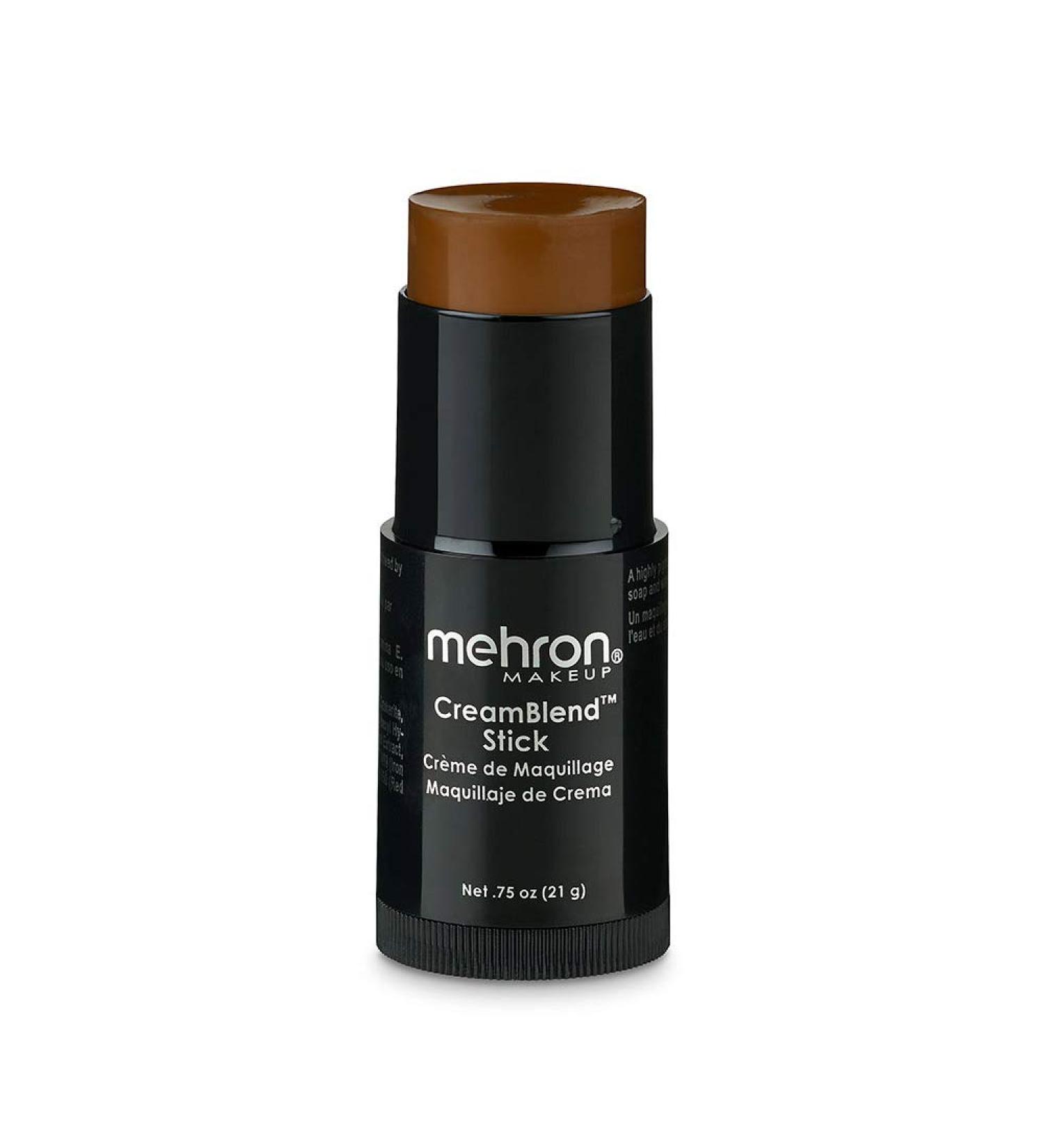 Mehron Camblend Stick | Dark 2 Face & Body Painting Makeup | Creamy Primer | 21g - Buy Online on GoSupps.com