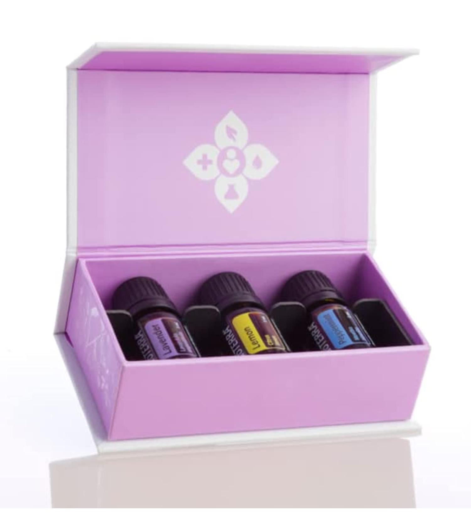 doTERRA Introductory Kit | Aromatic Oils Lemon Peppermint & Lavender (5ml) | International Shipping - Buy Online on GoSupps.com