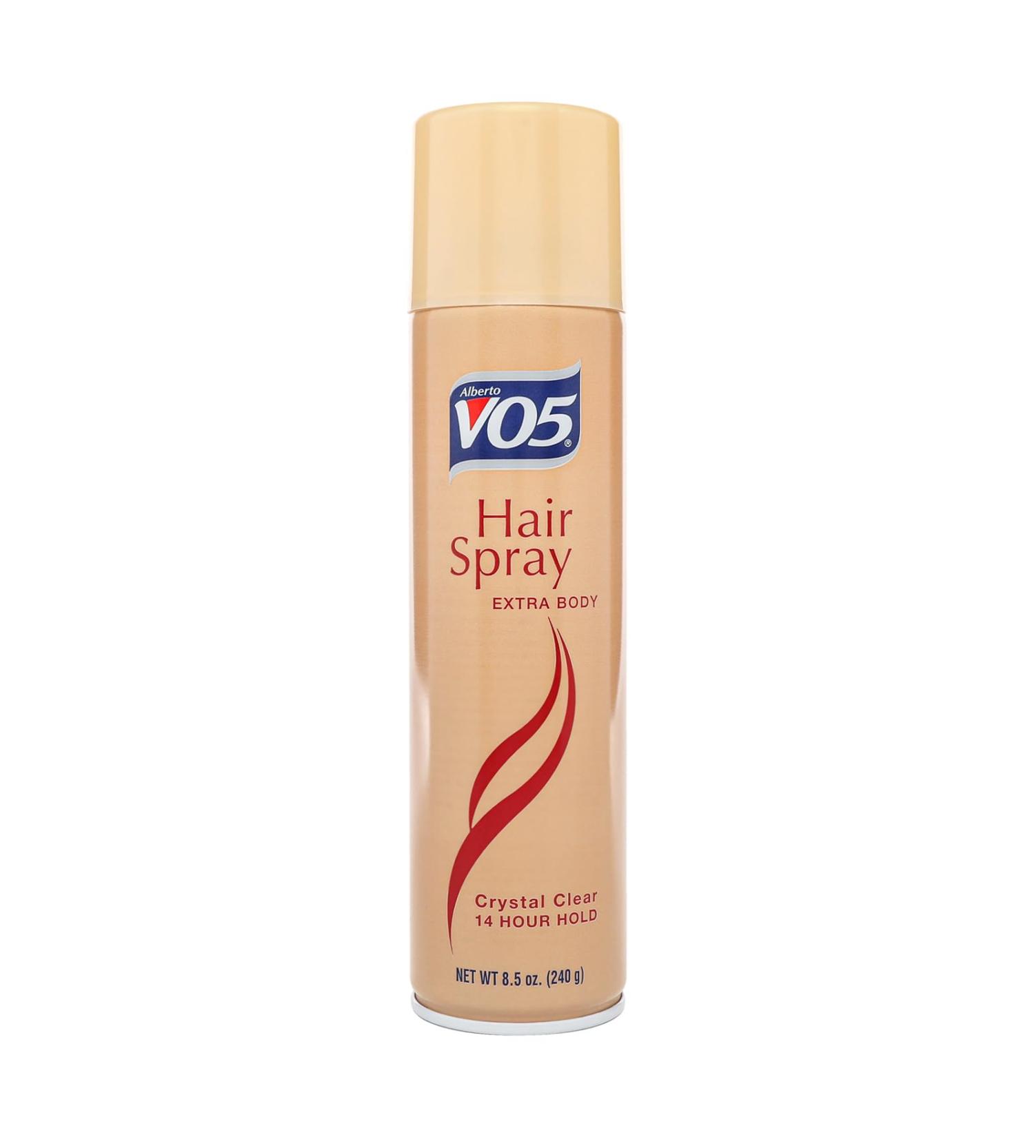 Alberto VO5 VO5 Hairspray Extra Body Crystal Clear 8.5 oz Mint Natural 8.5 Fl Oz (Pack of 1)