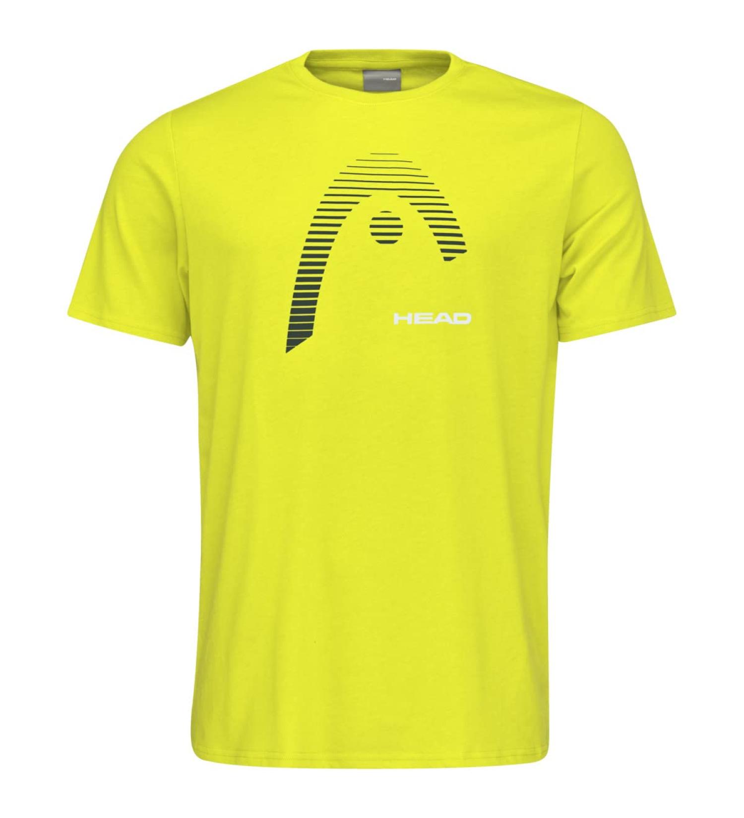 HEAD Kids Tennis Shirt Club Carl 164 Yellow