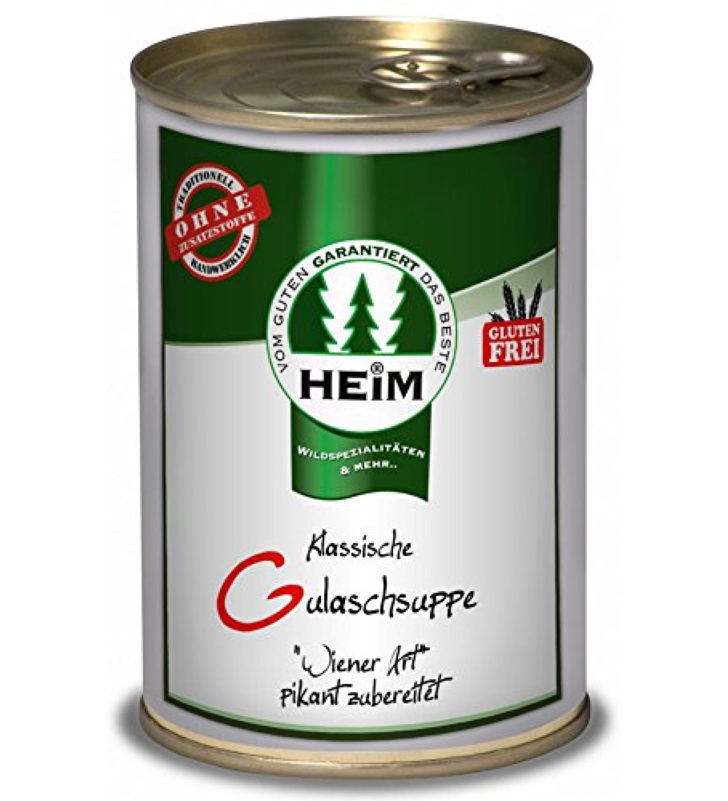 Heim Leingarten Classic Viener Art pikant goulash soup prepared (ready to serve) - 400g can