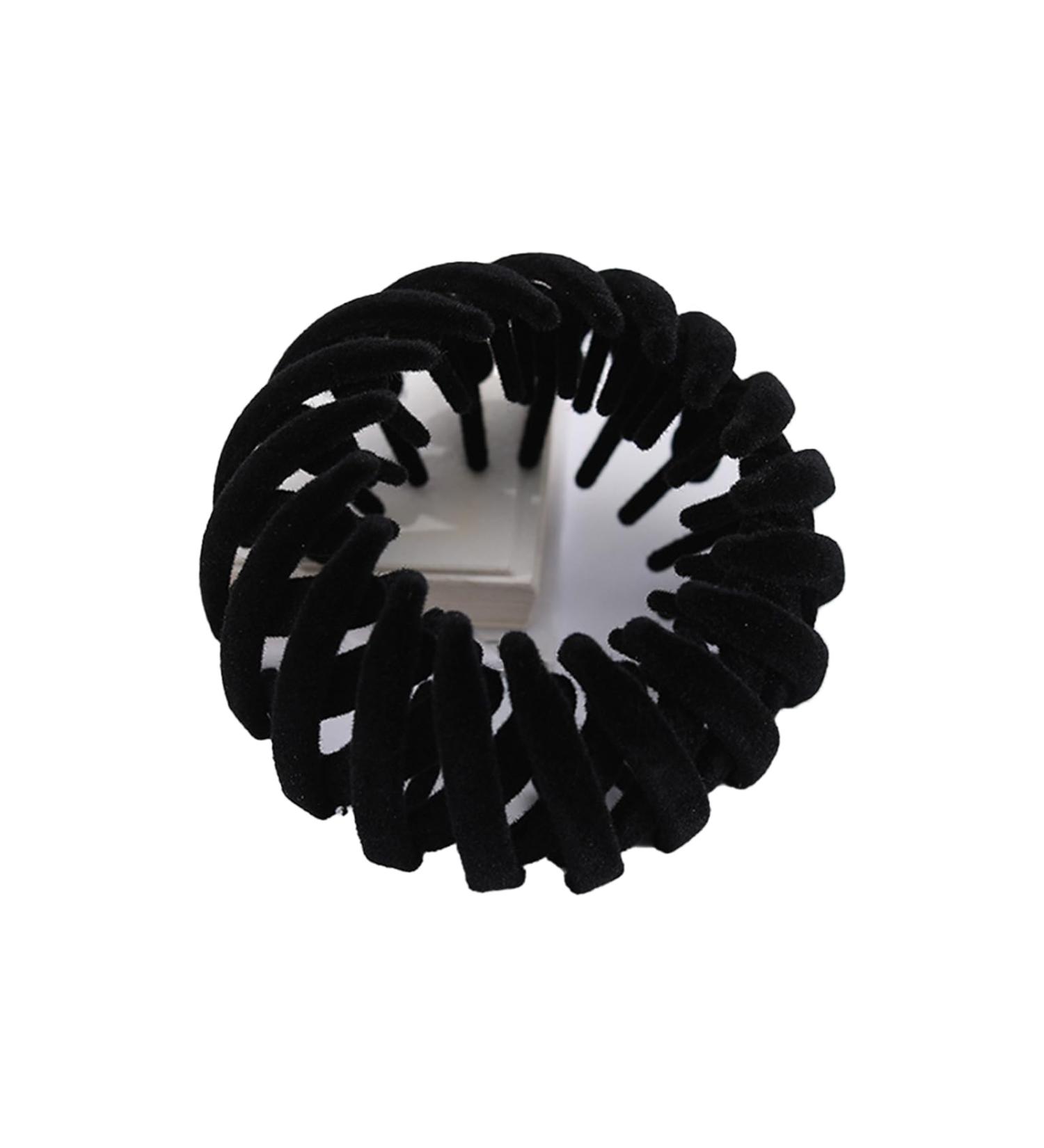 Bird Nest Magic Hair Clip Expandable Bun Maker Birds Clips New Claw Clamps Net Women Set (Black 4 items) 4 items Black - Buy Online on GoSupps.com