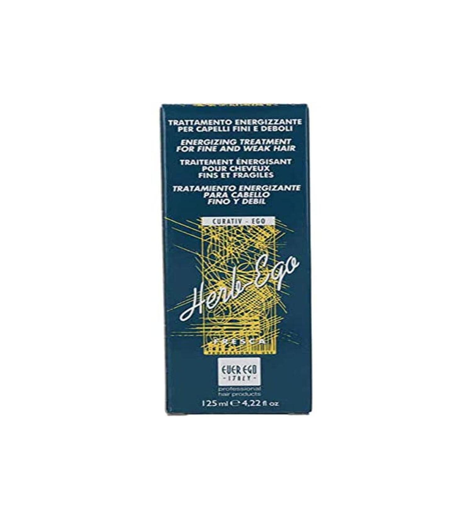 Ever Ego Italy Energizing Hair Lotion For Thinning  Fine and Weak Hair | Stimulating and Revitalizing Hair Care Product For Men And Women | Fresca | 125 ml Bottle