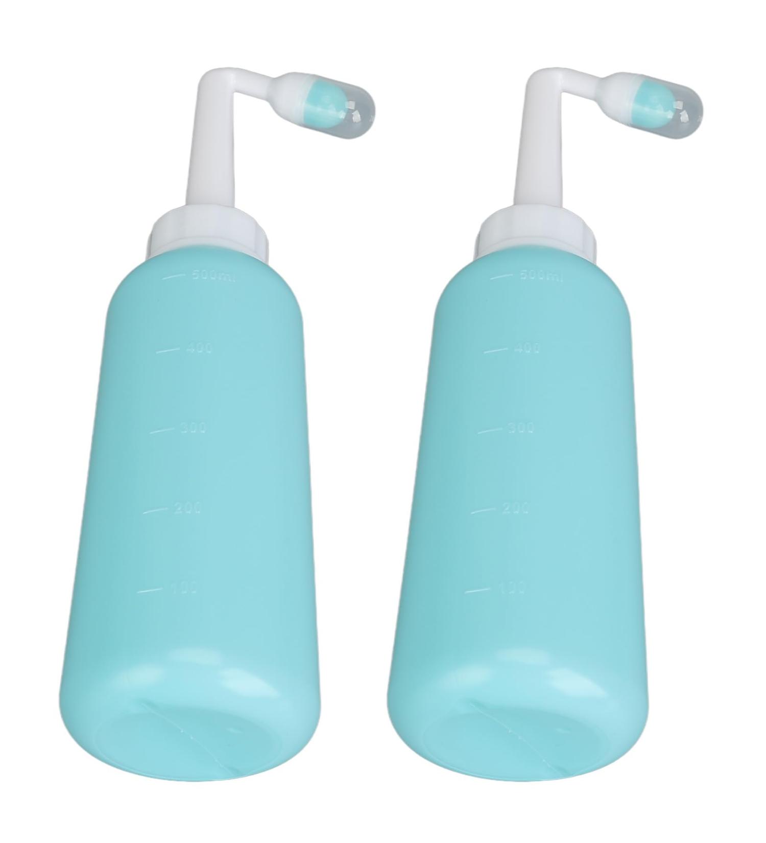 Buy TPE Vaginalusche 500ml Spray Bottle - Portable Hygienic Cleaning with Curved Nozzle & 12-Hole Spray Head - Ideal for Personal Care | International Shipping Available - Buy Online on GoSupps.com