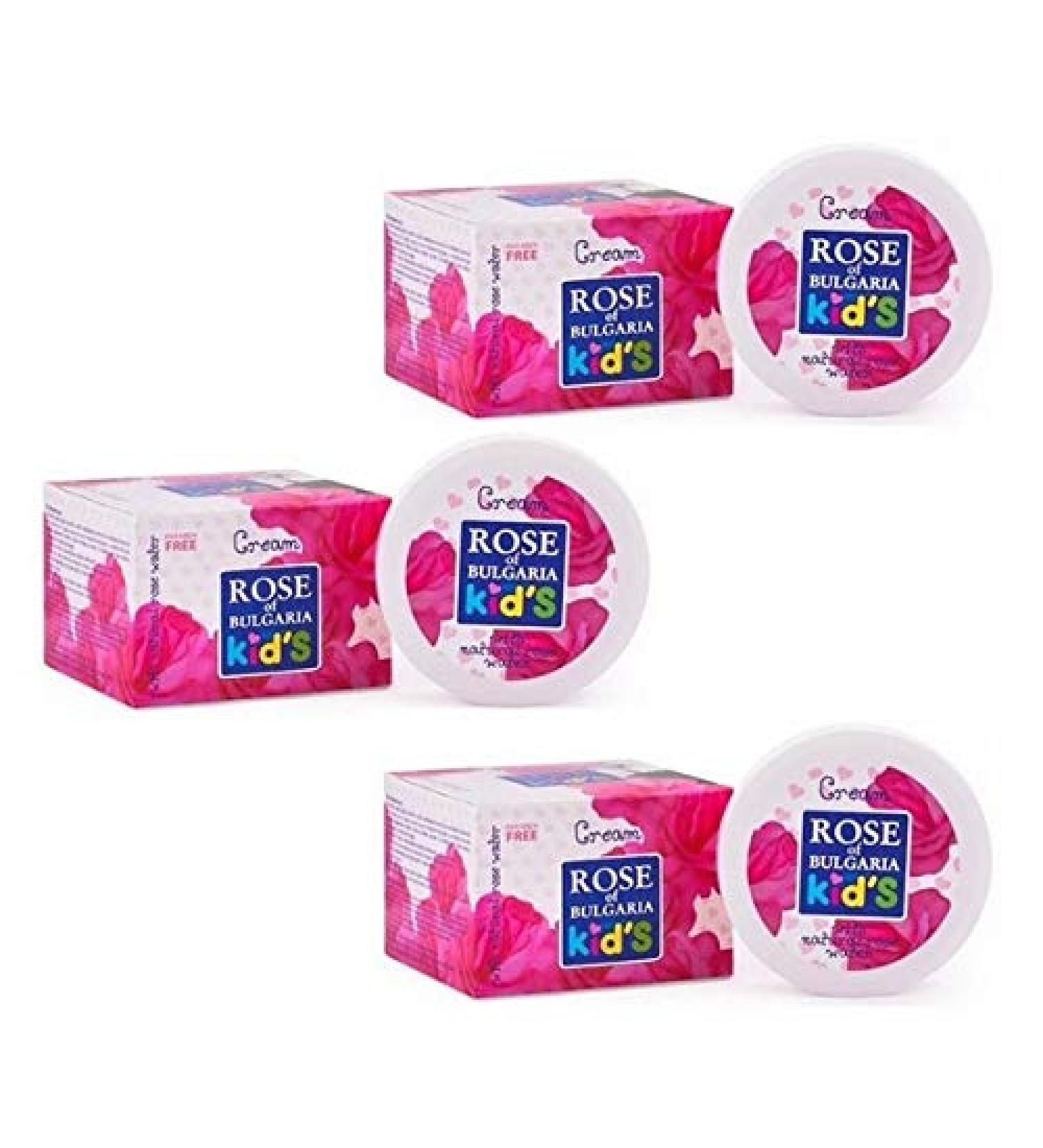 Biofresh Rose of Bulgaria Kids Cr me pour enfant 3 x 75 ml