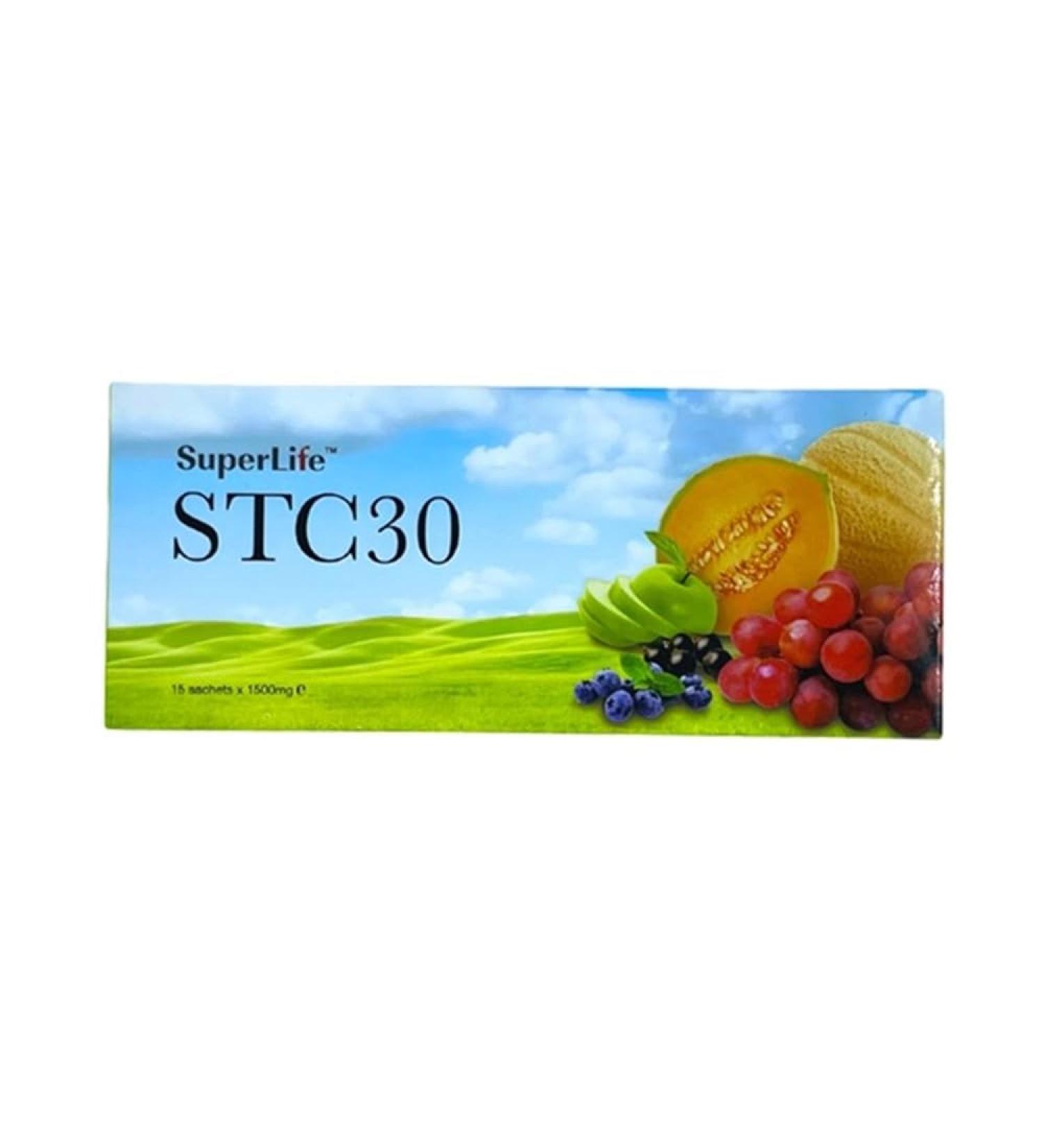 SuperLife STC30 Stem Cell Antiaging 15 Sachets with 1500 mg - Buy Online on GoSupps.com