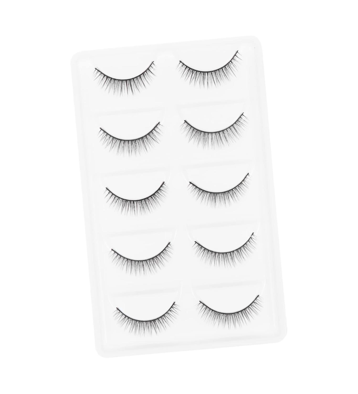 Beaupretty 2 Pairs Short Eyelash Fluffy Volume Lashes 3d Artificial Eyelashes Makeup Lash Art Eyelashes Cosmetiquera Cosmetics Eyelashes Extension Artificial Fiber Extend 6d Major - Buy Online on GoSupps.com