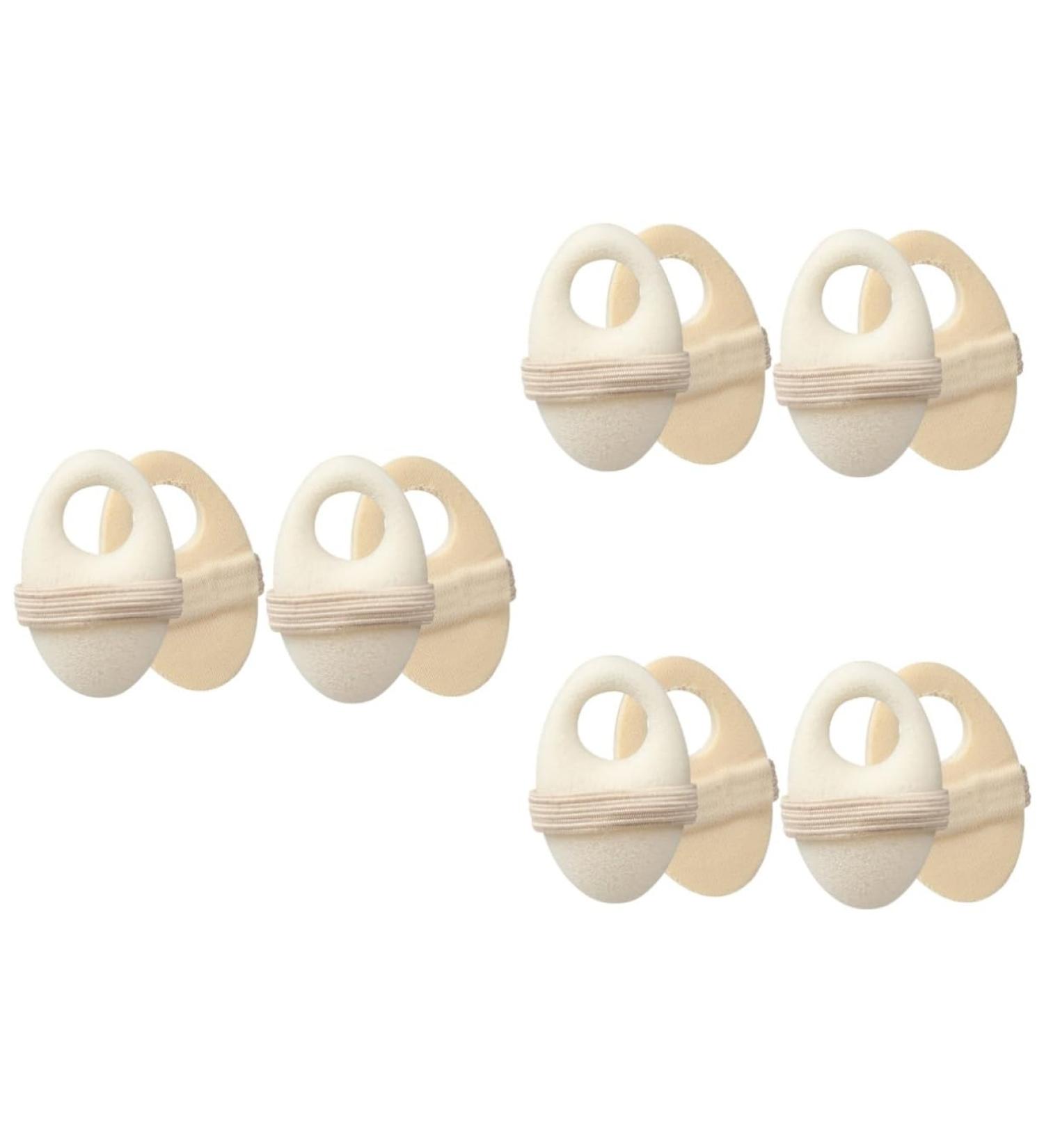 Mobestech 6 Pairs Toe Corn Stickers Convenient Corn Pads Corn Protector Patches Corn Toe Protectors Corn Cushions Pad Bandages Wear Sleeve Foam Portable Men and Women - Buy Online on GoSupps.com