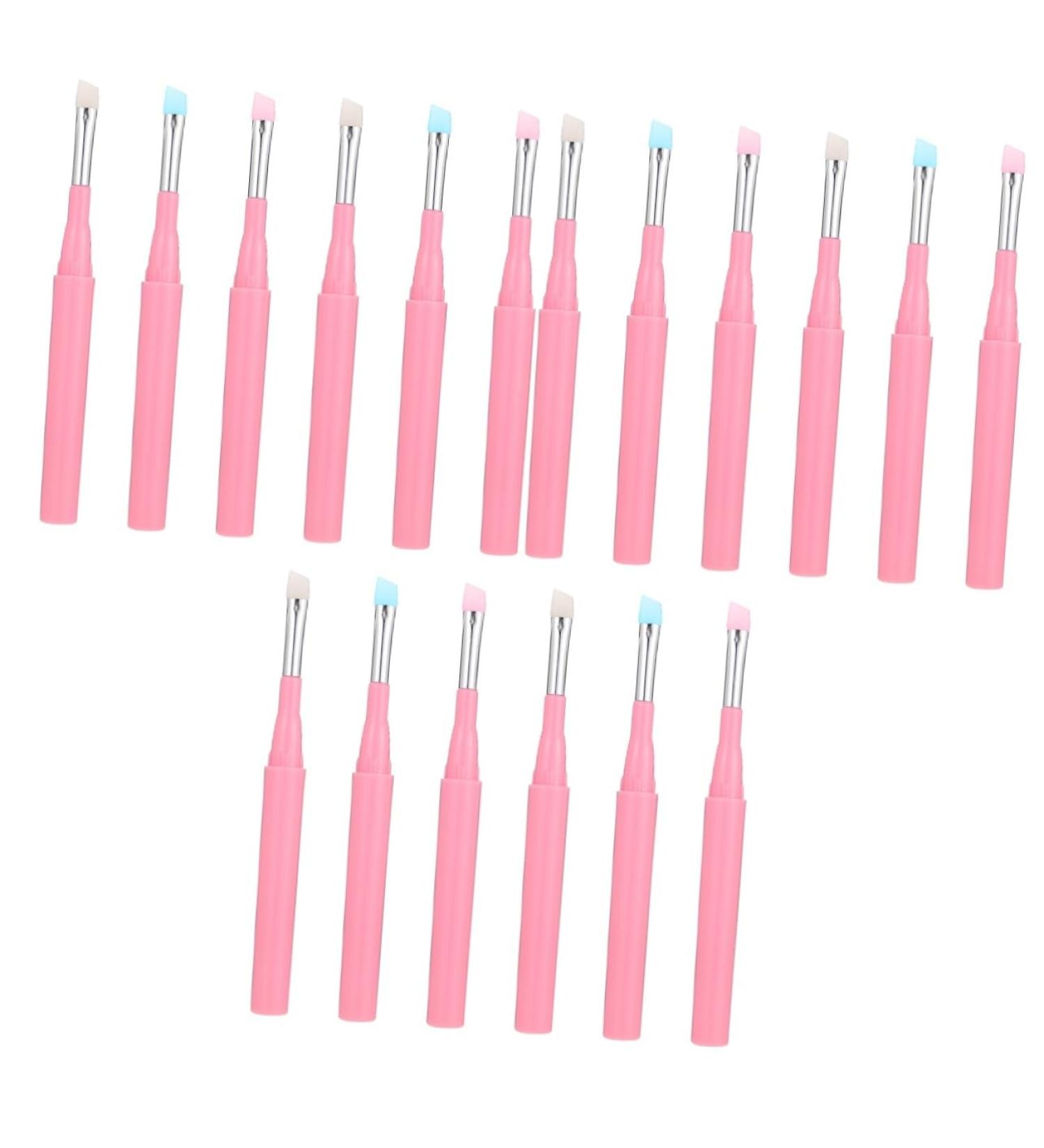 Buy Housoutil 18 Pcs Travel Makeup Brush Set - Multi-Functional Lipstick & Eyeliner Tools for Flawless Beauty | International Shipping - Buy Online on GoSupps.com