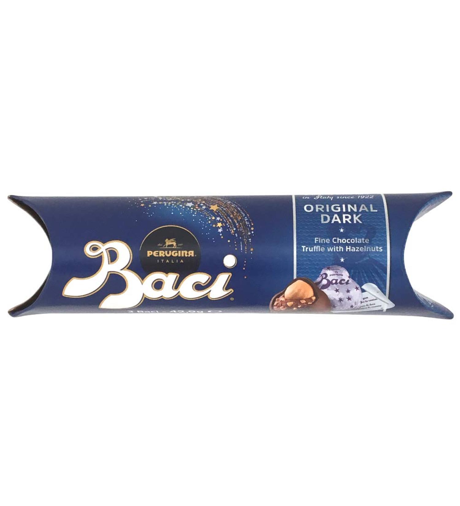 Perugina Baci Perugina Praline Chocolat Noir & Noisette Tube 3 x 37.5 g