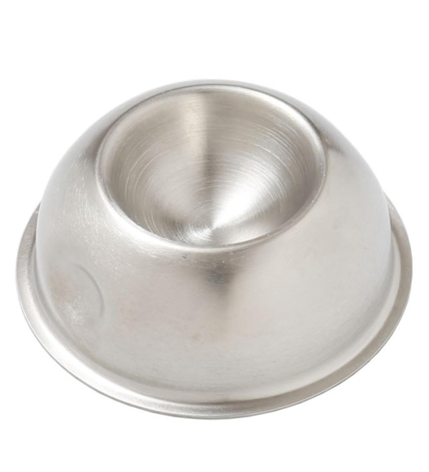 Zerodeko Egg Serving Cup Table Hard Storage Tabletop for Household Stainless Stand Kitchen Silver Spoon Egg Holder Tray - Buy Online on GoSupps.com