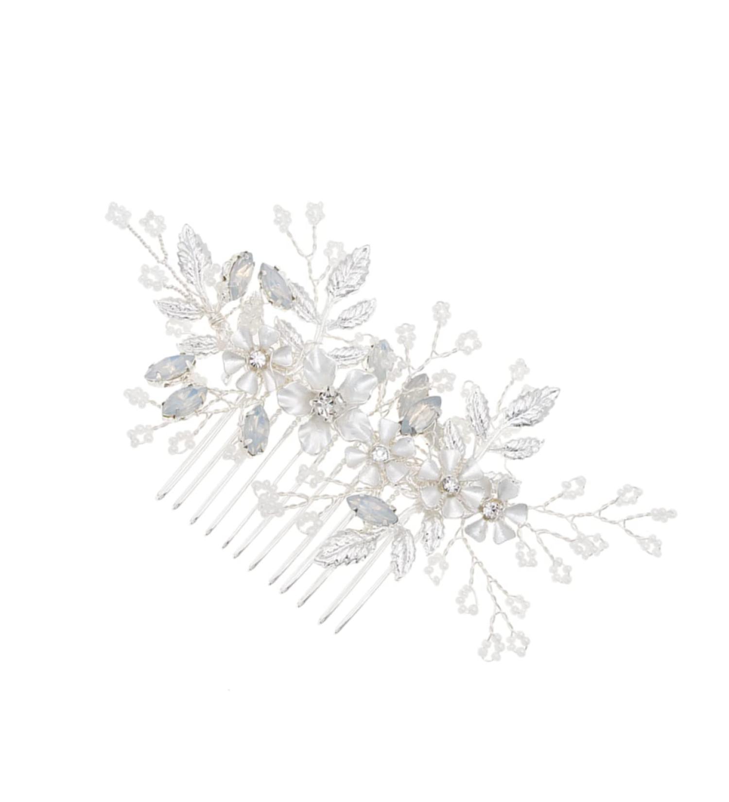Housoutil Comb Tiara Rhinestone Bride Wedding - Buy Online on GoSupps.com