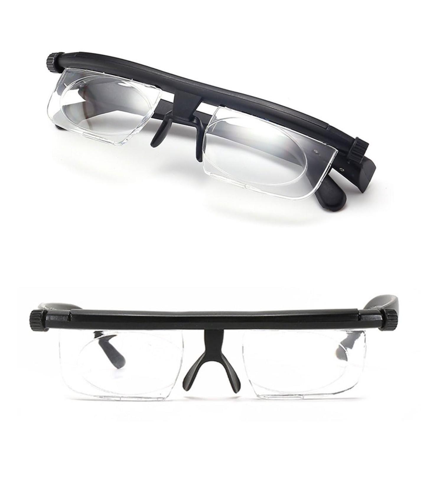 Tintoke Adjustable Focus Reading Glasses - Unisex Variable Focus -6D to +3D Correction Glasses for Men & Women - Buy Online on GoSupps.com