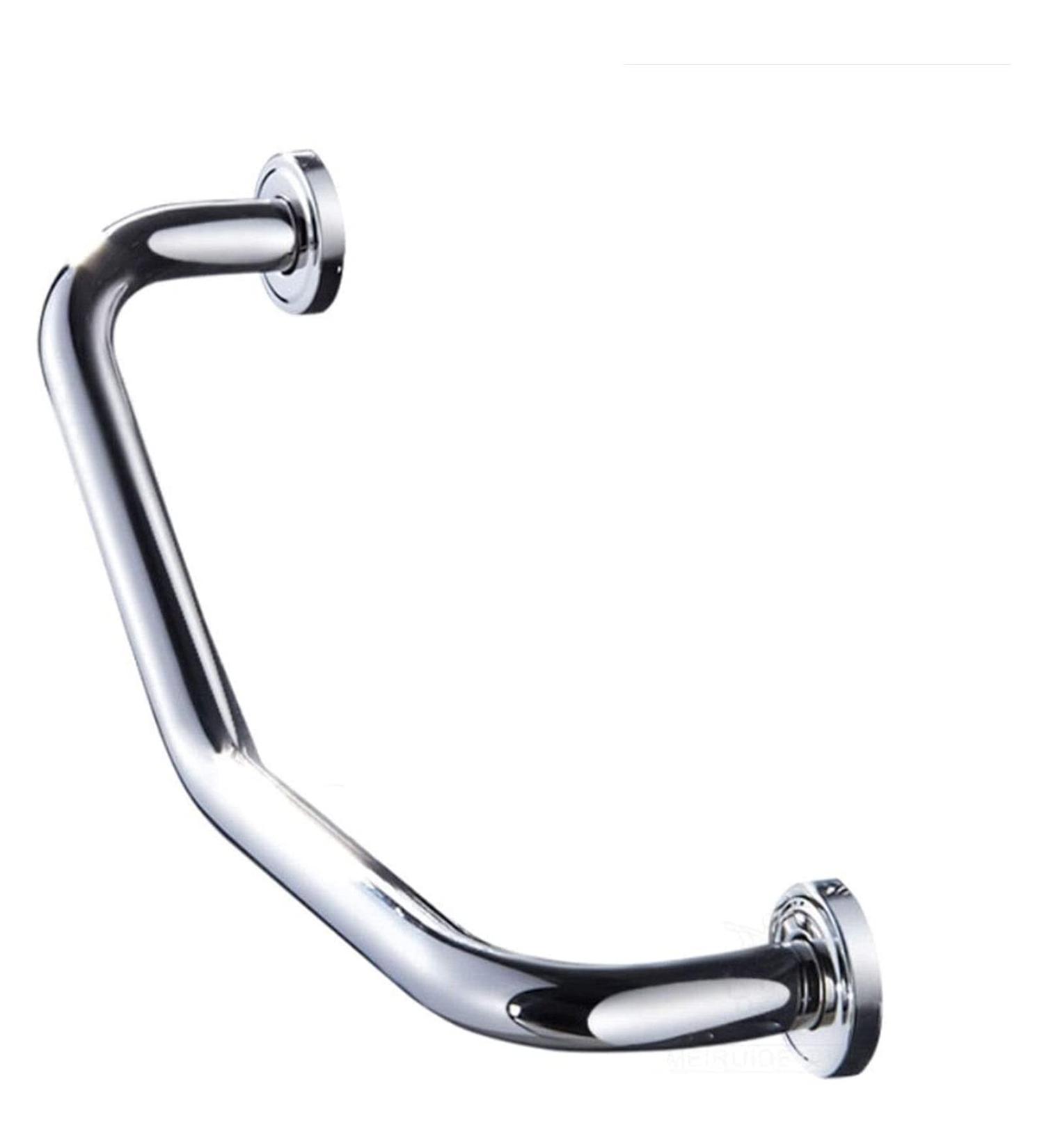Toilet Safety Armrest Grab Bar Anti Slip Grab Bars for Bathroom Upgrade Bathroom Grab Bar 11.5X11.5 inch Angled Bath Handrail Home Wall Mo - Buy Online on GoSupps.com