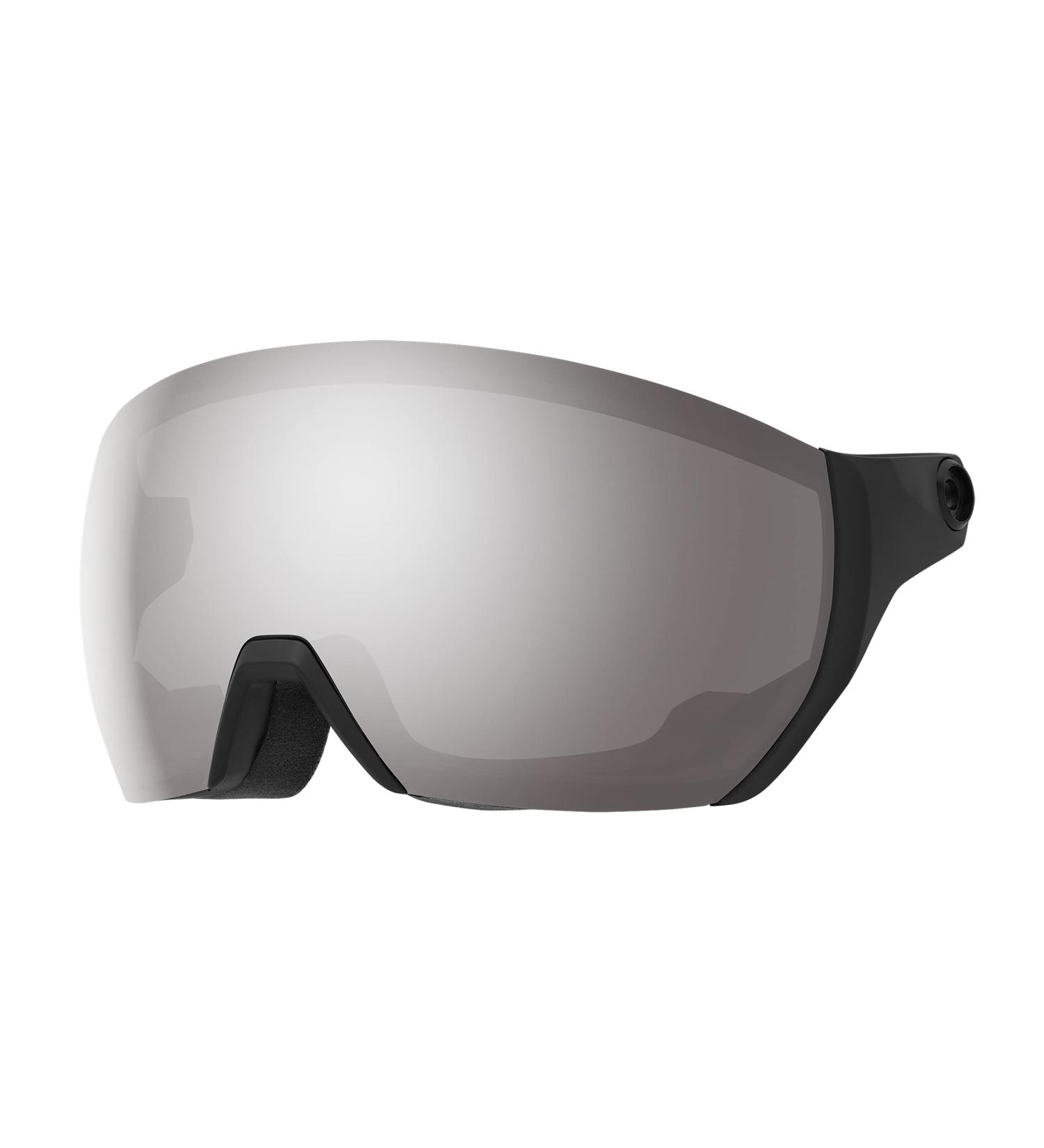 Smith Survey Visor Snow Helmet Replacement Lens ChromaPop Sun Platinum Mirror One Size