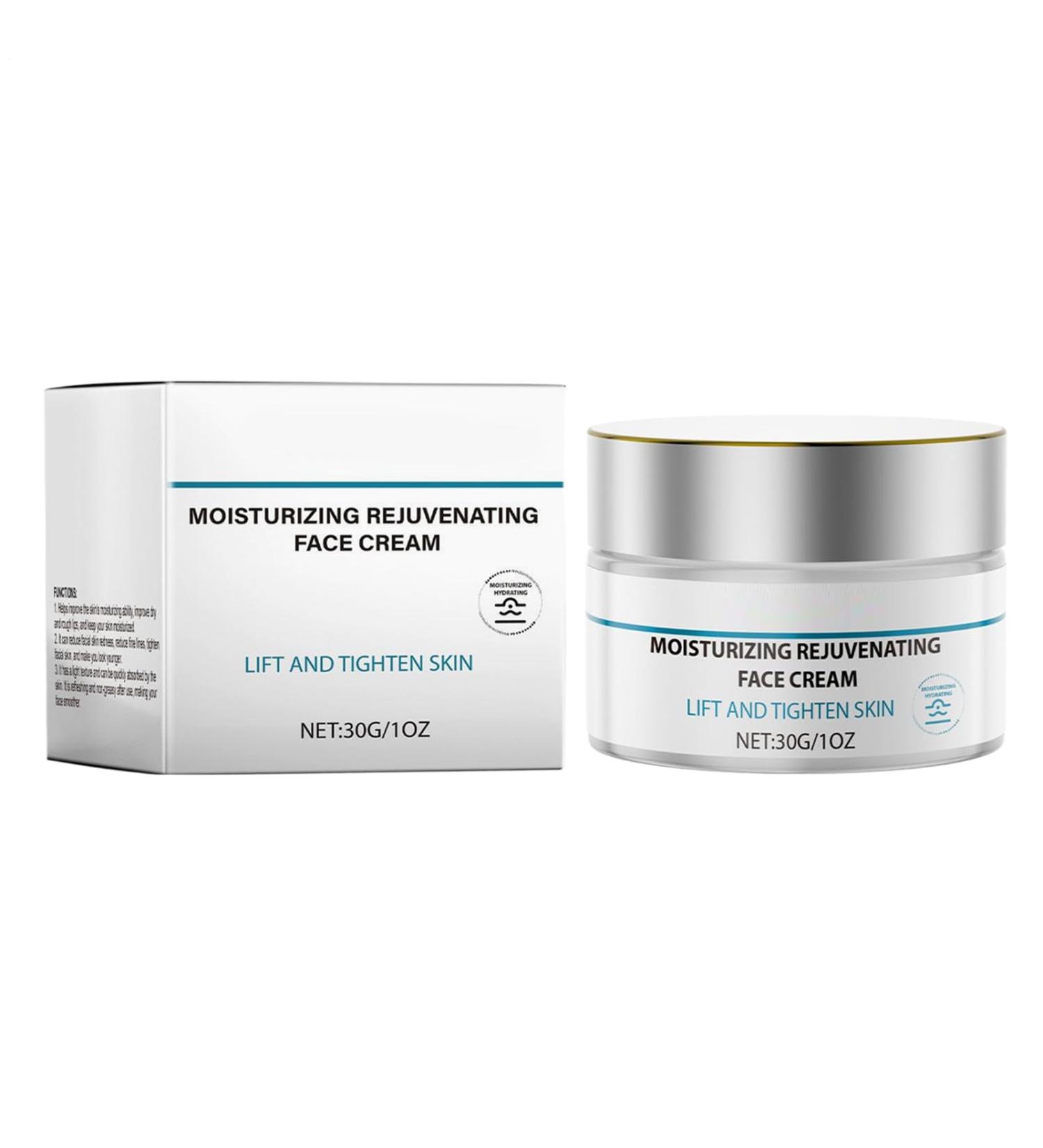  WJnflQN Firming Face Cream | Moisturizing Face Lotion 30g | Nourishing Daily Routine | Use Morning Night Travel Plane Makeup Wearers Women Men Mothers - Buy Online on GoSupps.com