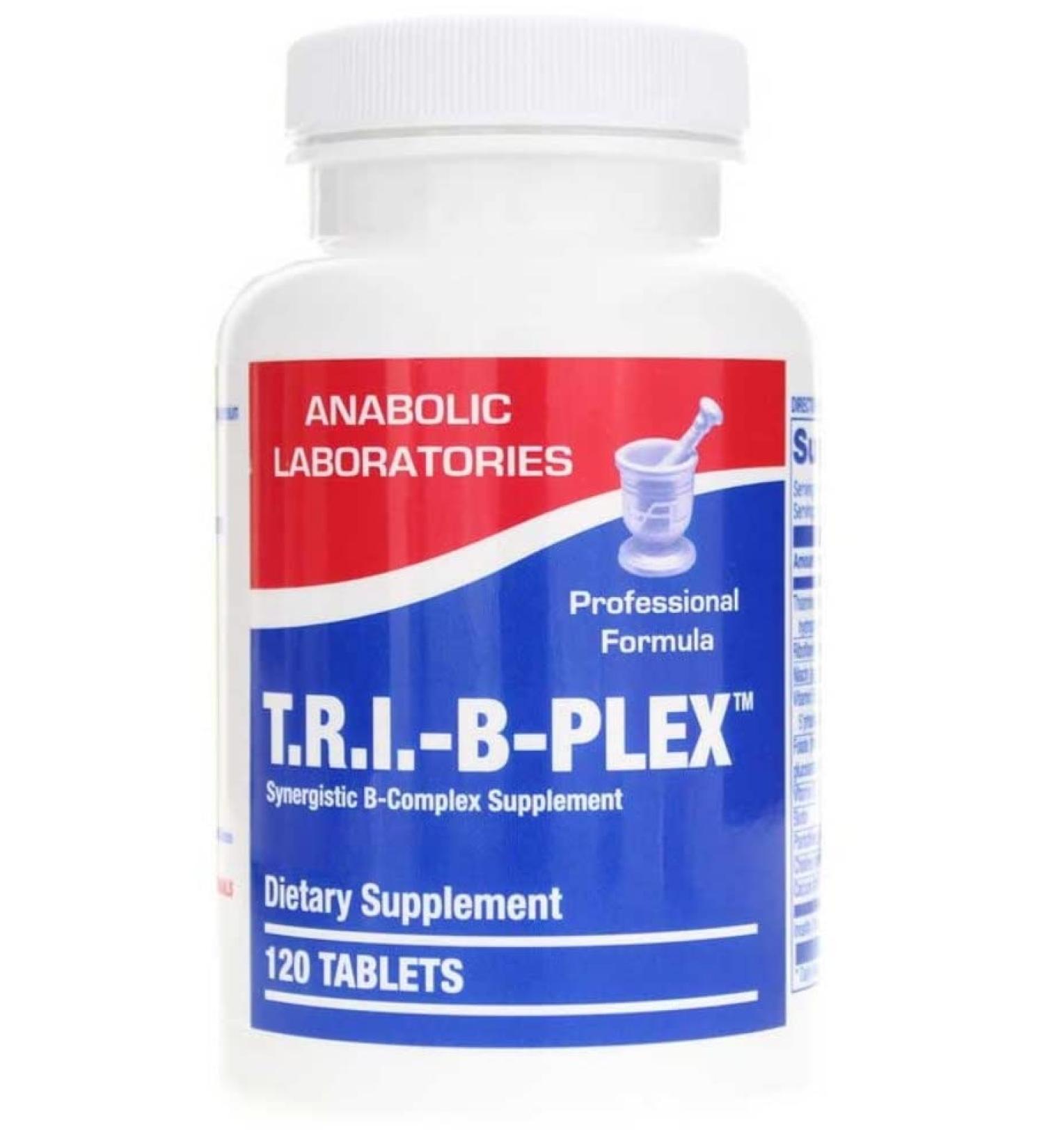 Anabolic Laboratories TRI B Plex B Complex Formula - 120 Beadlet Capsules - Buy Online on GoSupps.com