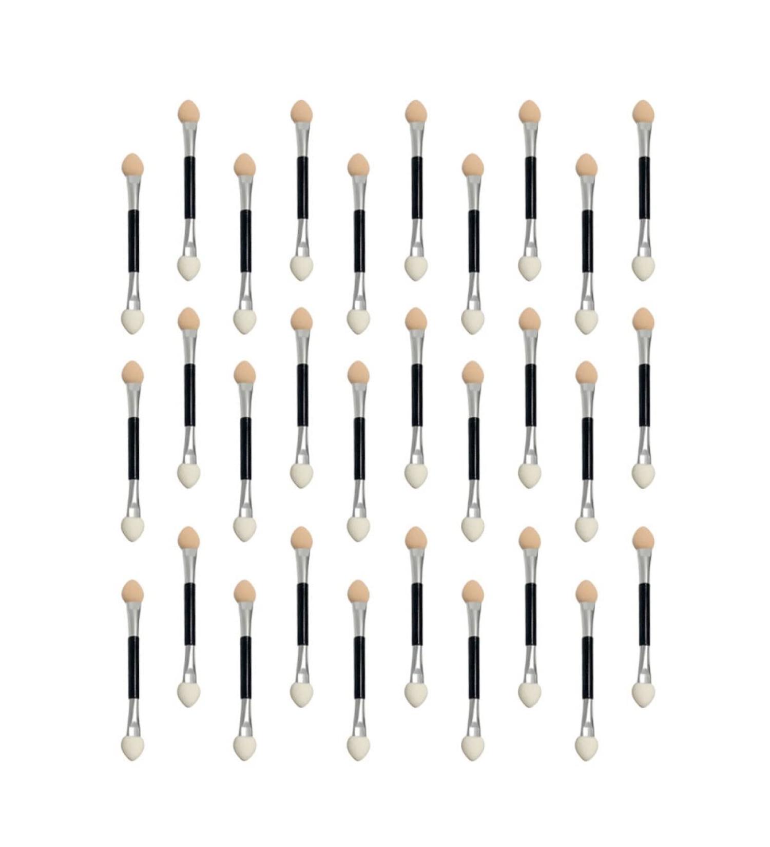 Balacoo 50pcs Foundation Makeup Eyeshadow Brush Sponge Brush Eyeshadow Makeup Tools H3210 Suite Chic 7.5X0.5cm As Shown - Buy Online on GoSupps.com