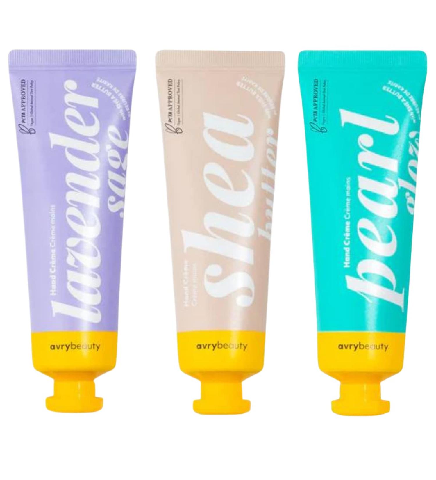 Shea Butter Trio Set 1.5 oz. - 3 Pack Shea Butter Lotion for Dry Skin Vegan Hand Cream for Women & Men Lavender Shea Butter & Vanilla Mint 1.5 Fl Oz (Pack of 1)