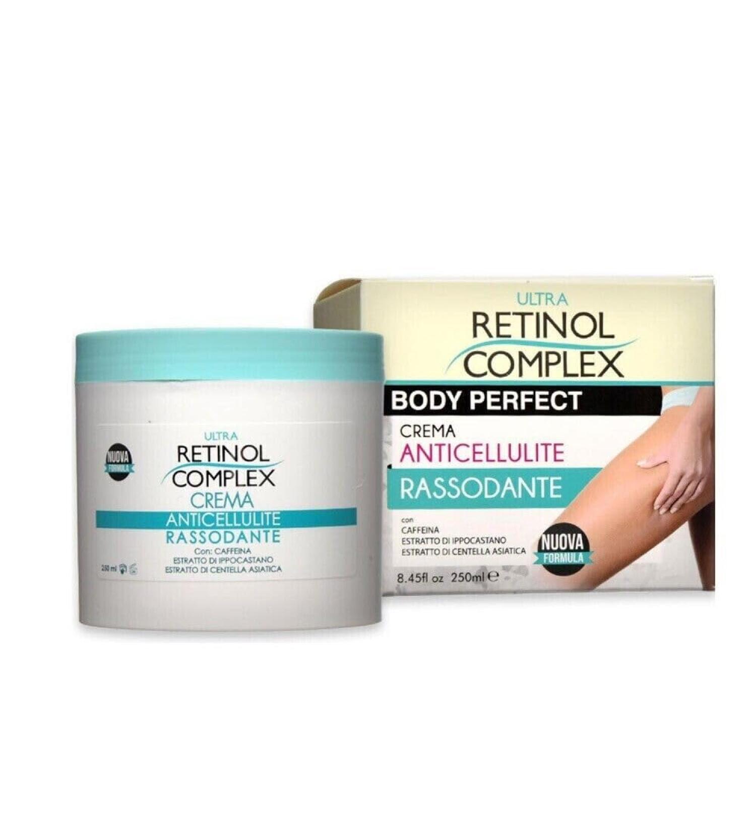 Retinol Complex reinforcing anticellulity cream with cafeine and Centella Asiatics 250 ml