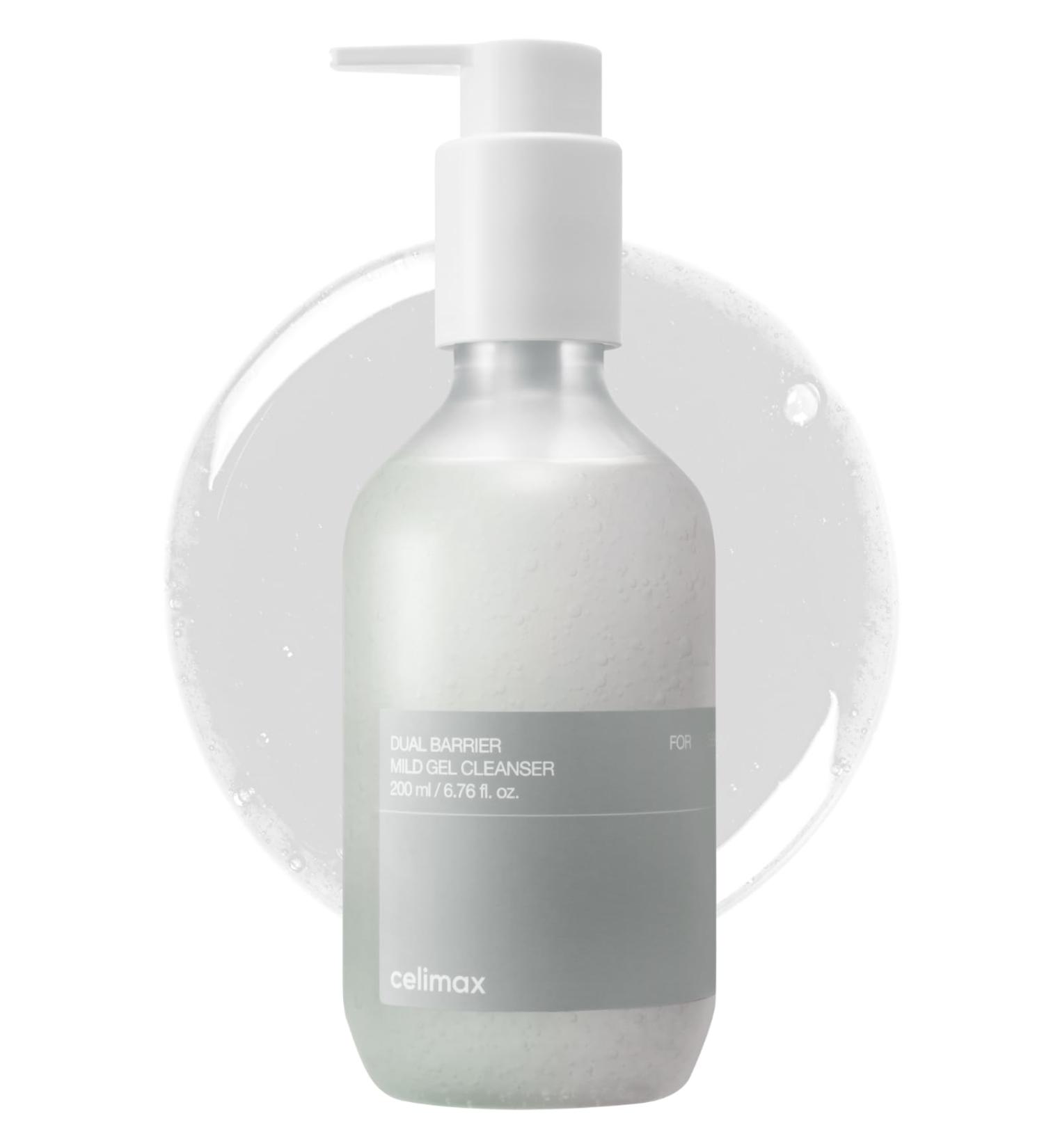 Celimax Dual Barrier Mild Gel Cleanser - Hydrating Ceramide Face Wash for Soothing & Moisturizing (200ml) | International Shipping Available - Buy Online on GoSupps.com