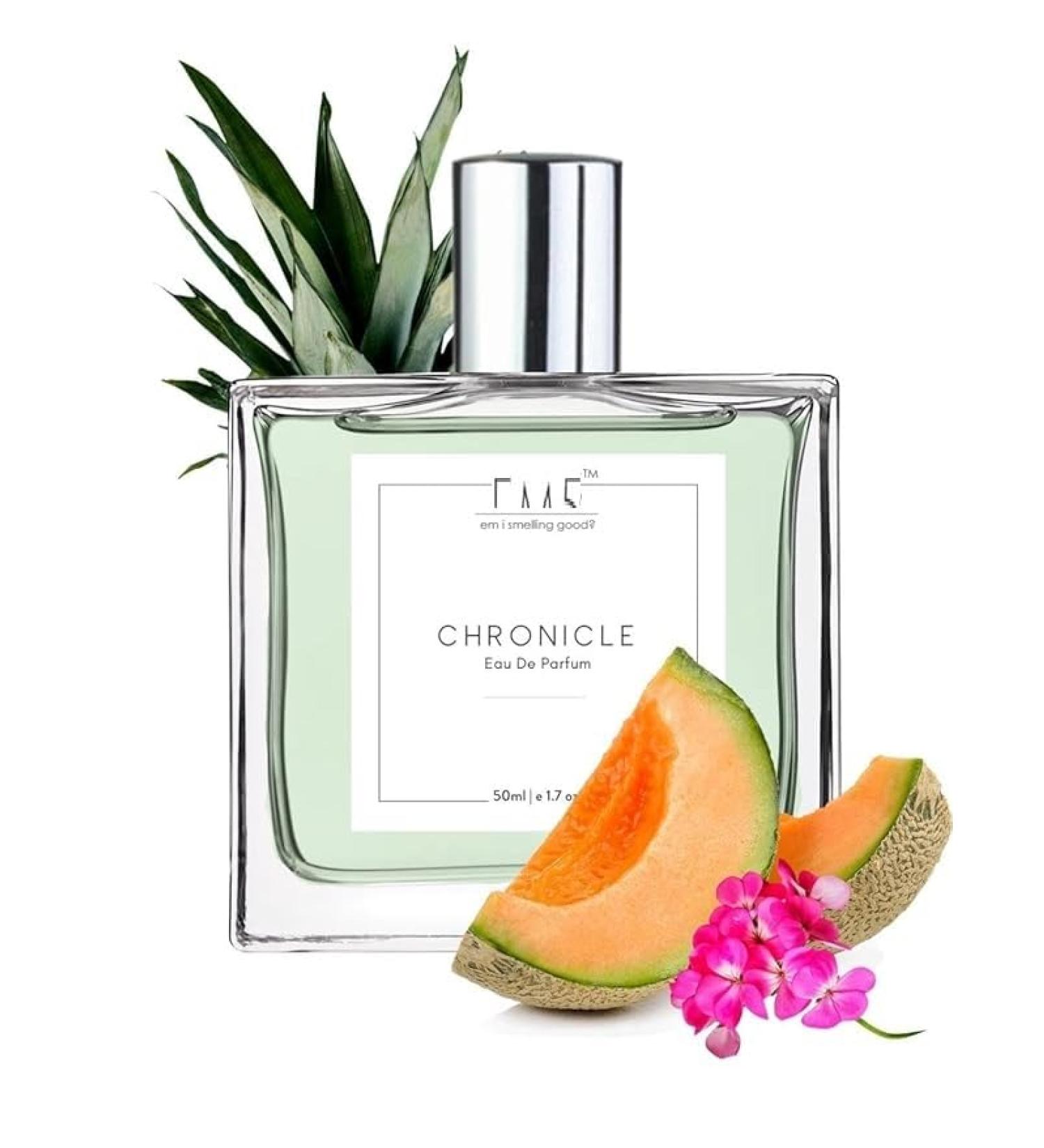 JSR4 Chrniclle Perfume Spray for Men | EDP Strong and Long Lasting Fragrance | Lavender Musky Tropical Scent | Luxury Gift for Him | 50 ML | 1.7 Fl Oz - Buy Online on GoSupps.com