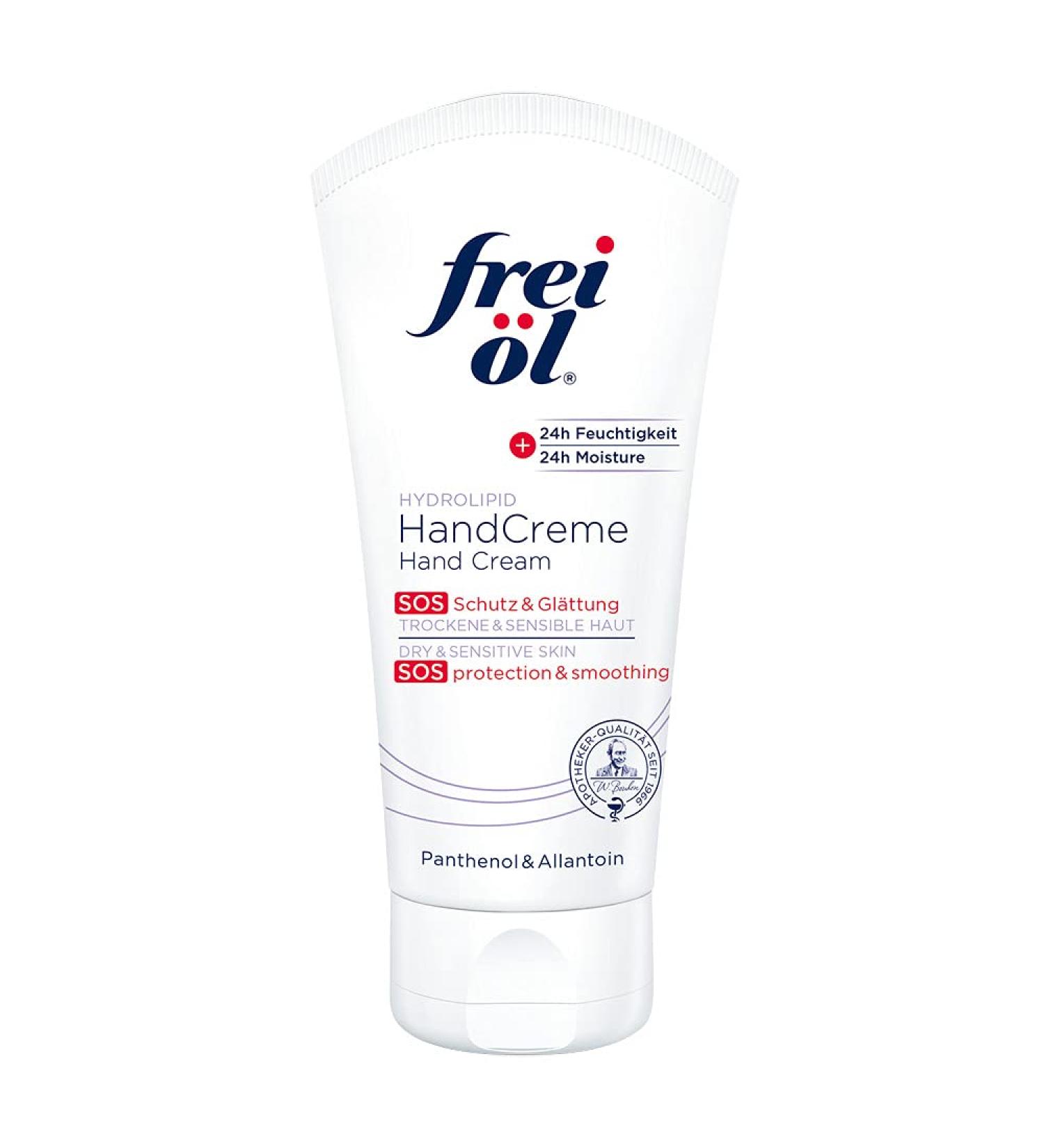 frei l HYDROLIPID Hand Cream - Vegan 24h Moisture Quick Absorption Non-Greasy 75 ml | International Shipping Available - Buy Online on GoSupps.com