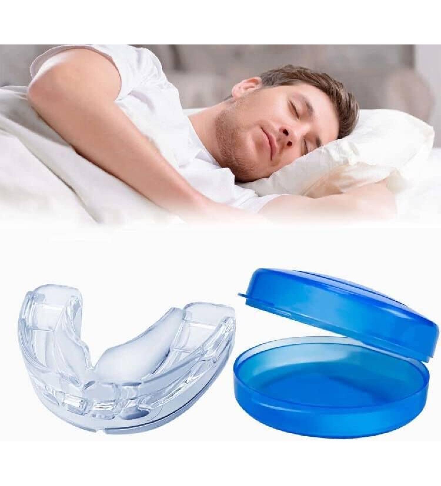 Comfortable & Adjustable Anti Snoring Mouthpiece - Reusable Solution for Men - Improve Sleep Quality - Single Device - Buy Online on GoSupps.com