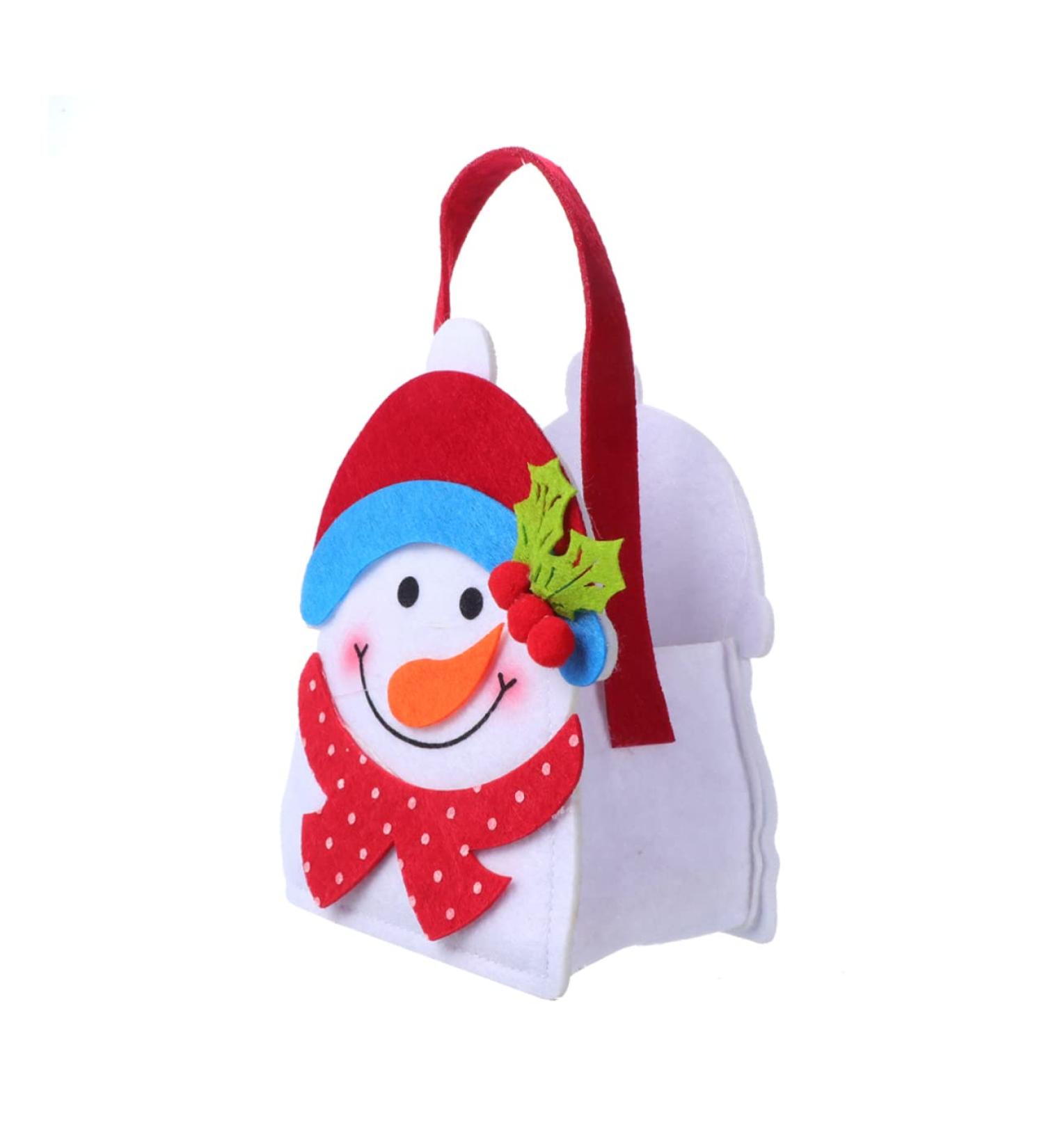 RORPOIR Christmas Candy Bag Xmas Bag Christmas Bag Ornament for Bags Winter 3D Sack As Shown 12X8X15cm - Buy Online on GoSupps.com