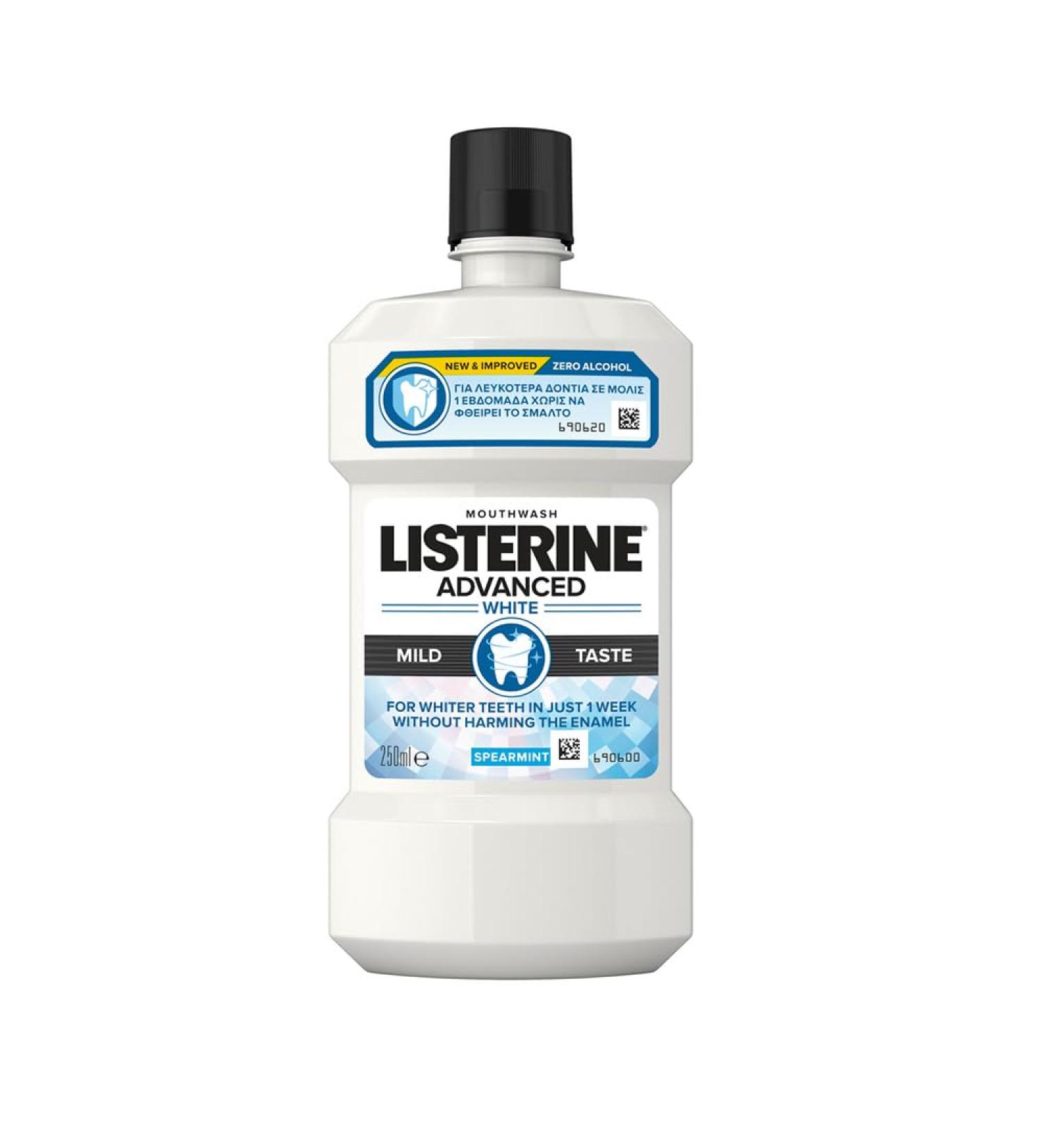 Listerine LIS00155 Advanced White Mild 250 ml