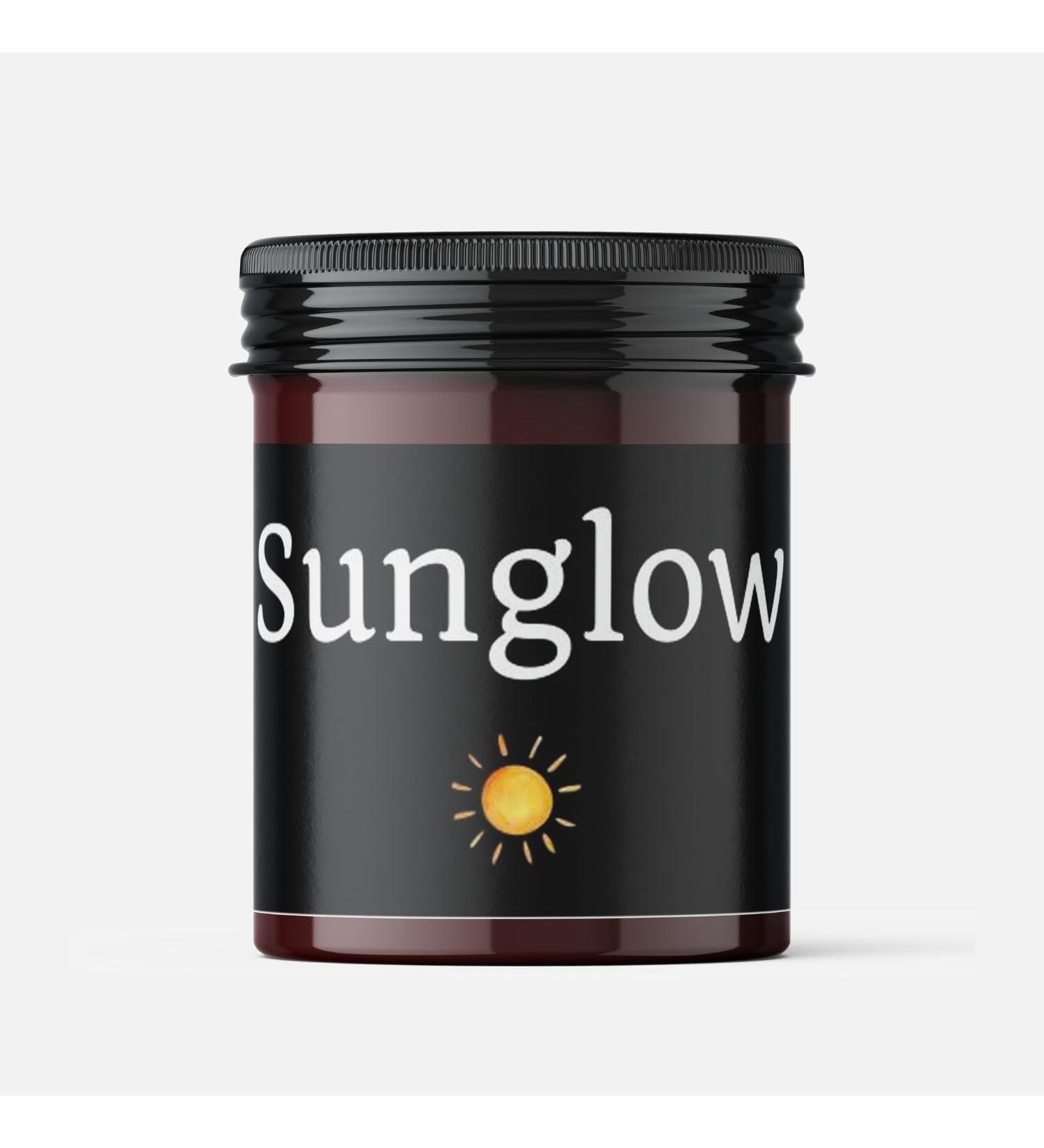 nutrive pharma Sunglow Tan Accelerator Suncream (300ml) - 43% More Content | Tanning Cream for Solarium & Outdoor | Natural Tan with Care Oils & Antioxidants | No Vaseline &