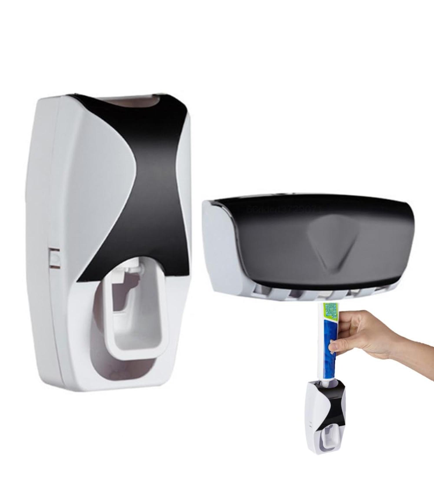 Laluerck Wall Mounted Toothpaste Squeezer - Easy Installation - Multi-Use - Reusable - Suitable for Family Bathroom - Buy Online on GoSupps.com