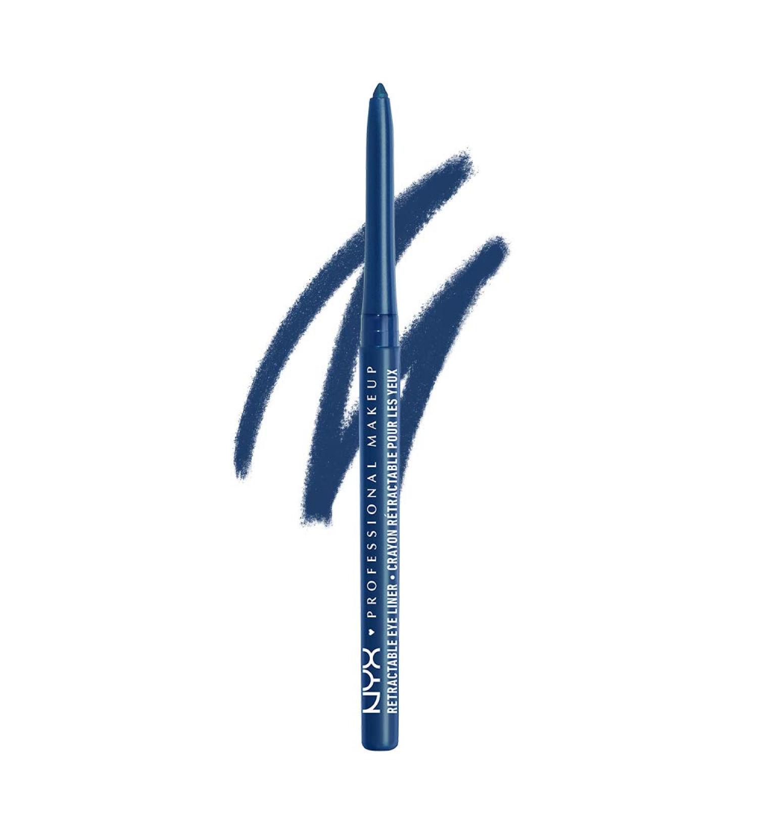 NYX Professional Makeup Deep Blue Mechanical Eyeliner Pencil - Smudge-proof Formula - Buy Online on GoSupps.com