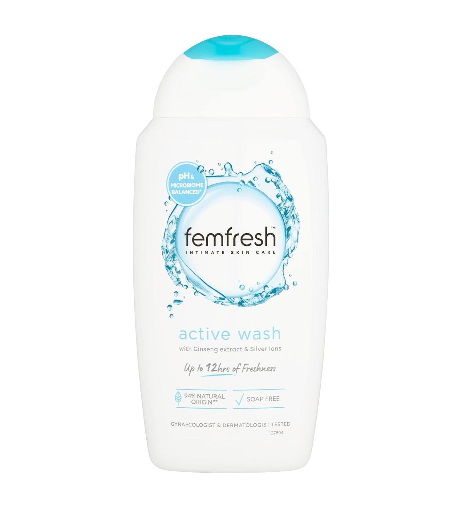 Femfresh 250ml Ultimate Care Active Fresh Wash | Refreshing Body Wash for Women - Shop Internationally - Buy Online on GoSupps.com