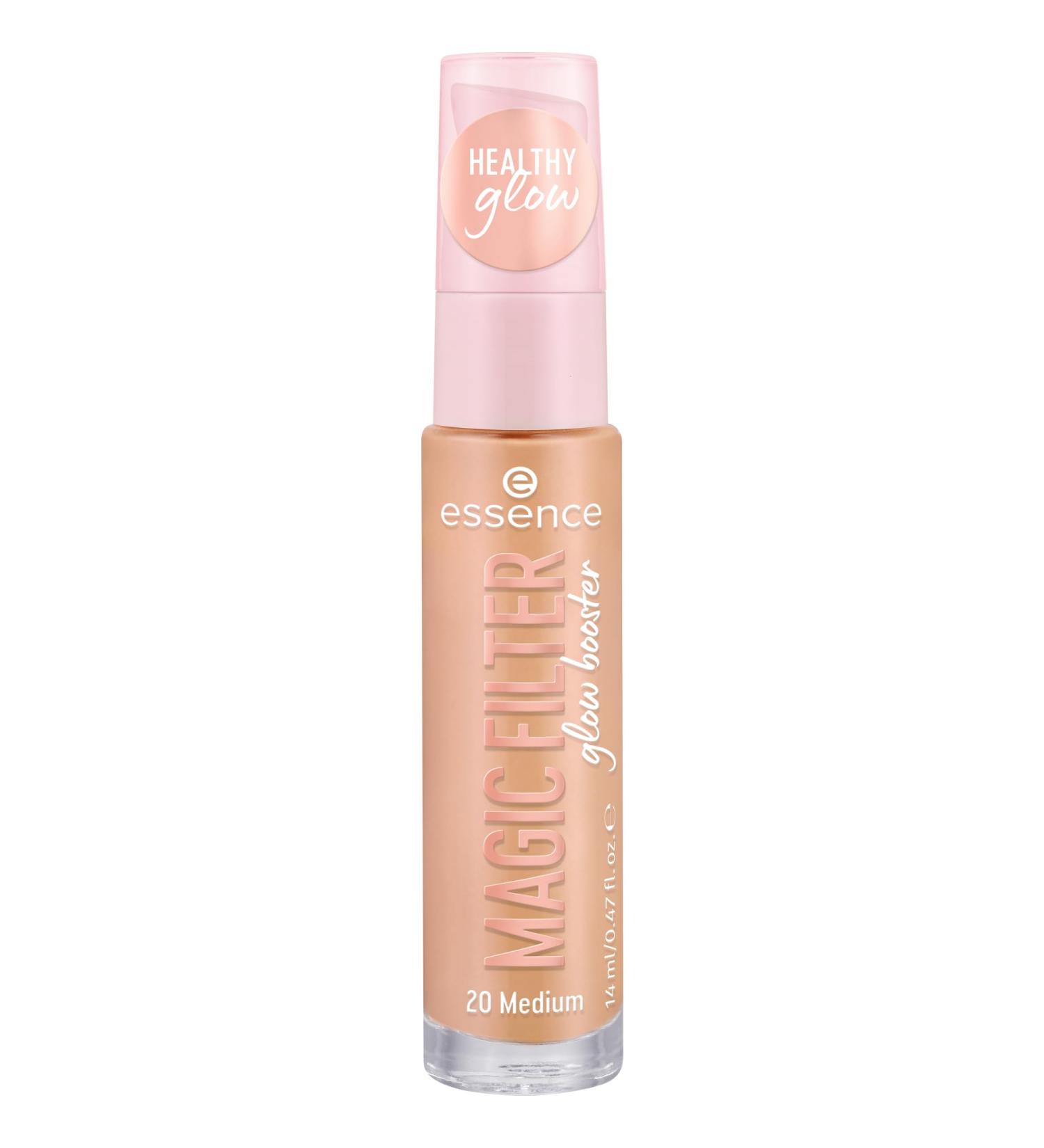 Buy Essence Magic Filter Glow Booster Base No. 20 Nude - Nourishing Vegan Alcohol-Free Paraben-Free - 14ml Radiant Skin Enhancer for a Natural Glow - Buy Online on GoSupps.com