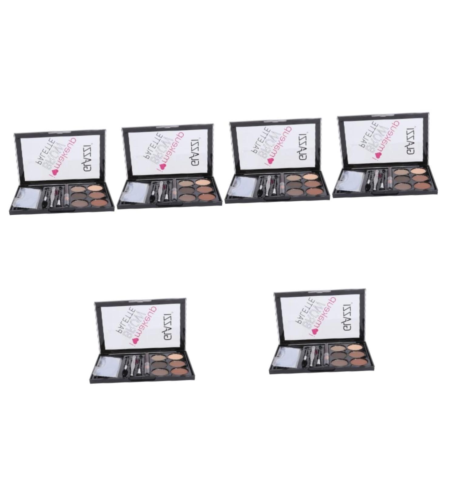 MAGICLULU 6 Sets Eyebrow Powder Set Eye Shadow Makeup Flash Suit Lady Eyebrow Powder Eyebrow Pencil Cosmetic - Buy Online on GoSupps.com