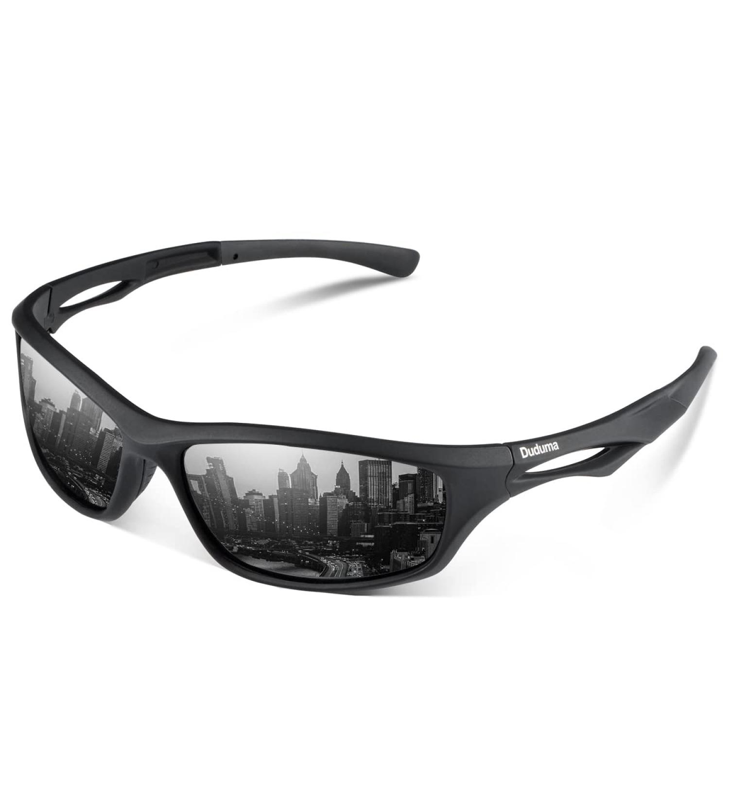 Shop Duduma Polarized Men's Sunglasses - UV400 Sports Glasses for Fishing & Biking - TR90 Lightweight Frame - Buy Online on GoSupps.com