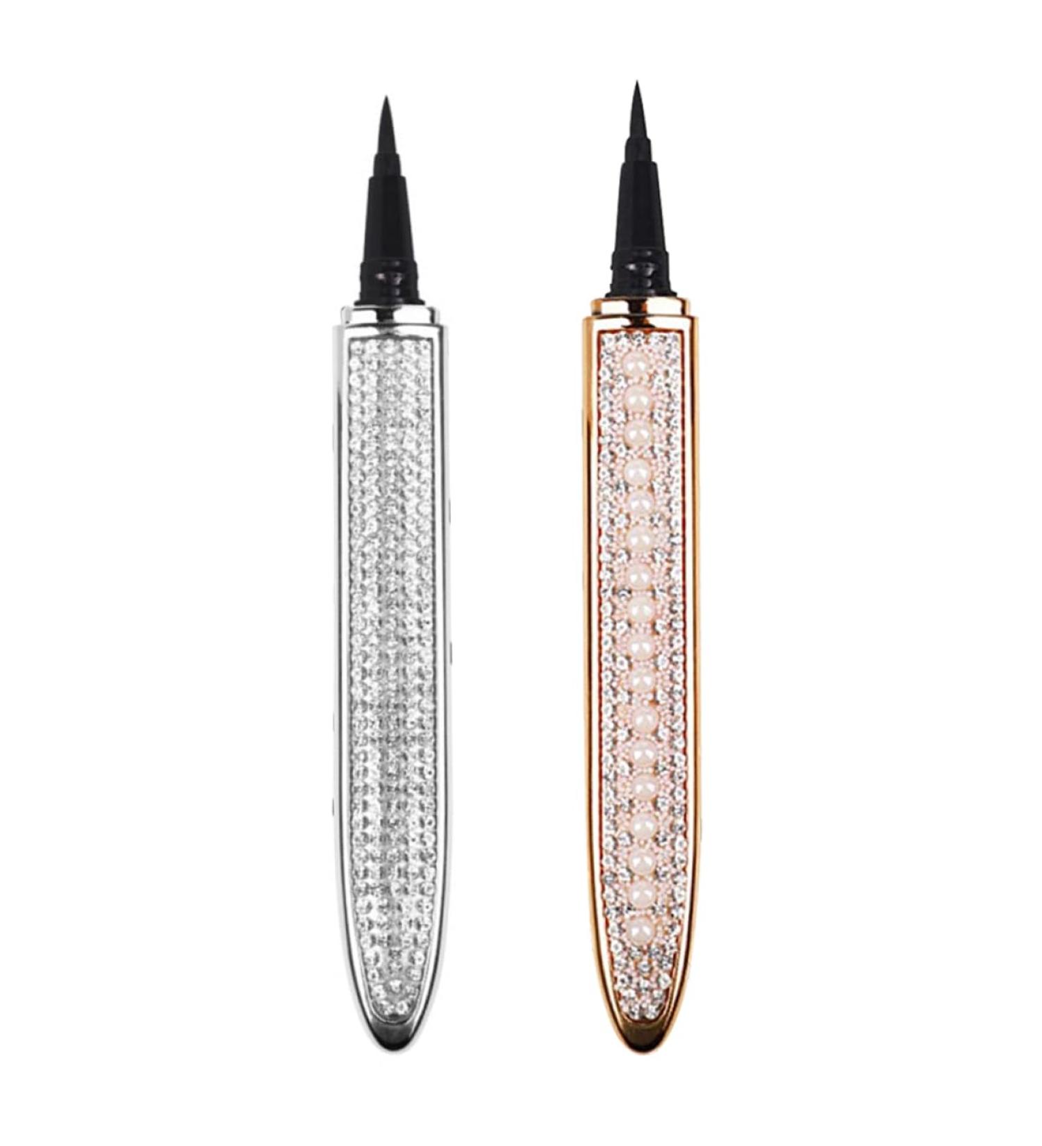 DRESSOOS 2pcs Diamond Eyeliner Diamond Kits Liquid Eye Liner Eye Grooming Pens Cosmetic Retouching Pen 1 count (Pack of 1) Assorted Color - Buy Online on GoSupps.com