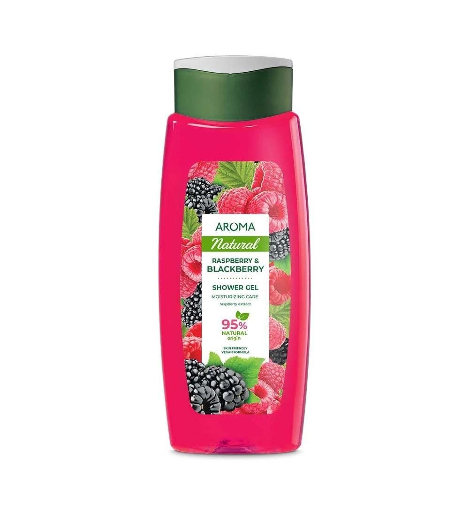 Aroma Shower gel with raspberries and blackberries