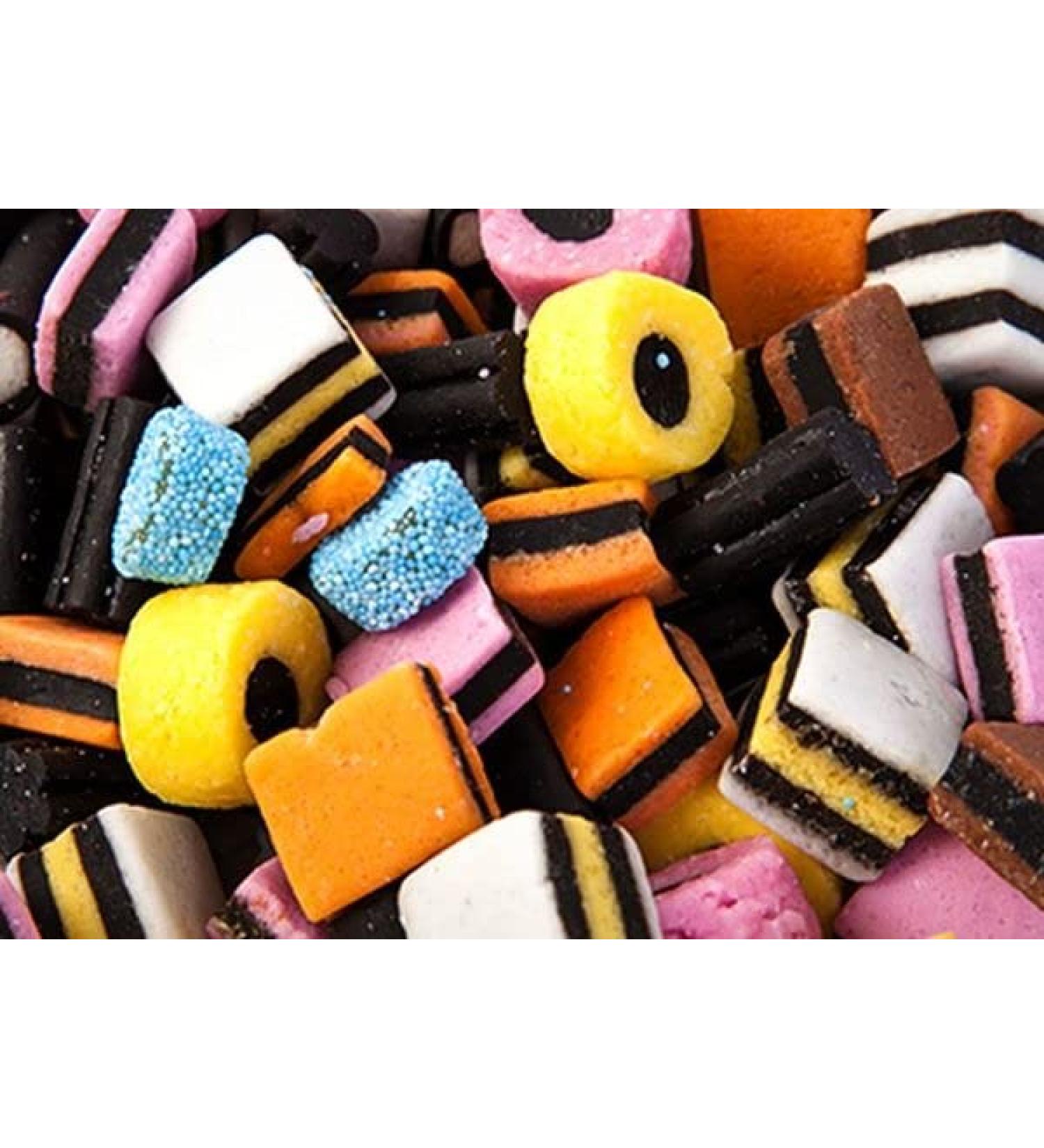 Ellies Jellies Liquorice Allsorts 100g Bag