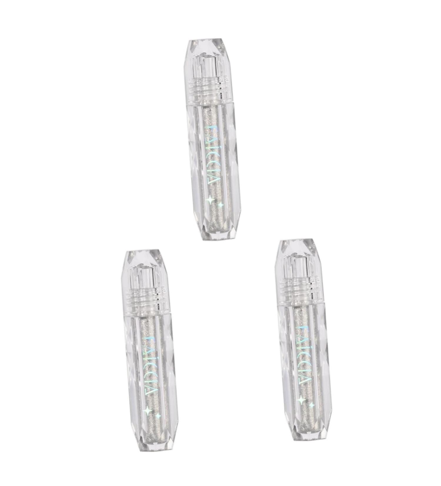 FOMIYES 3 Pcs Waterproof Liquid Eyeshadow Glitter Makeup Sparkle Eyeshadow Cosmetics Supplies Shine Eyeliner 1 count (Pack of 1) 02#x3pcs - Buy Online on GoSupps.com