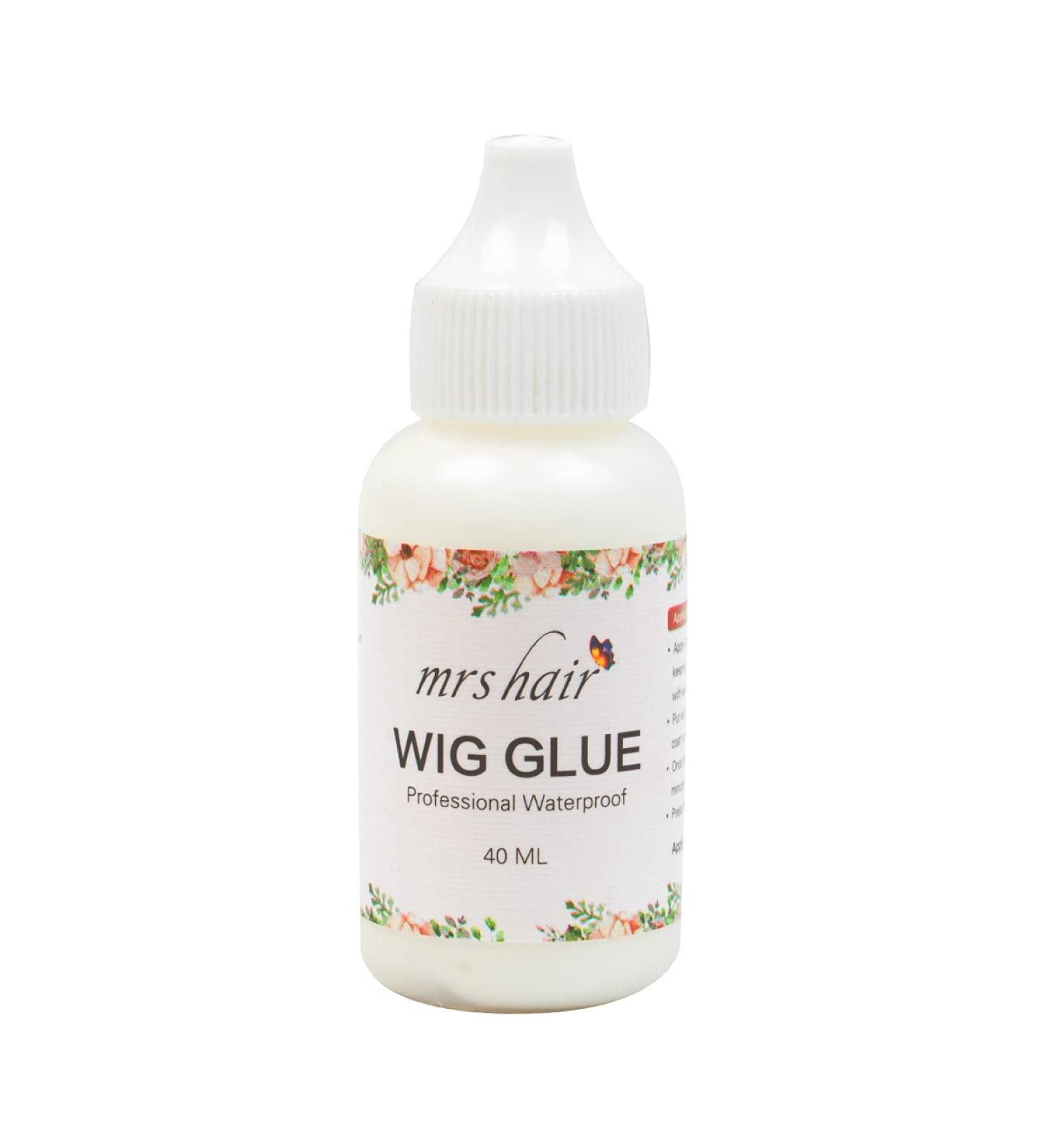 Lace Wig Glue 1.3 oz - Safe Non-Toxic Invisible Bonding Adhesive for Poly & Lace Frontal, Wig, Toupee, Hairpiece - Bold Hold - Buy Online on GoSupps.com