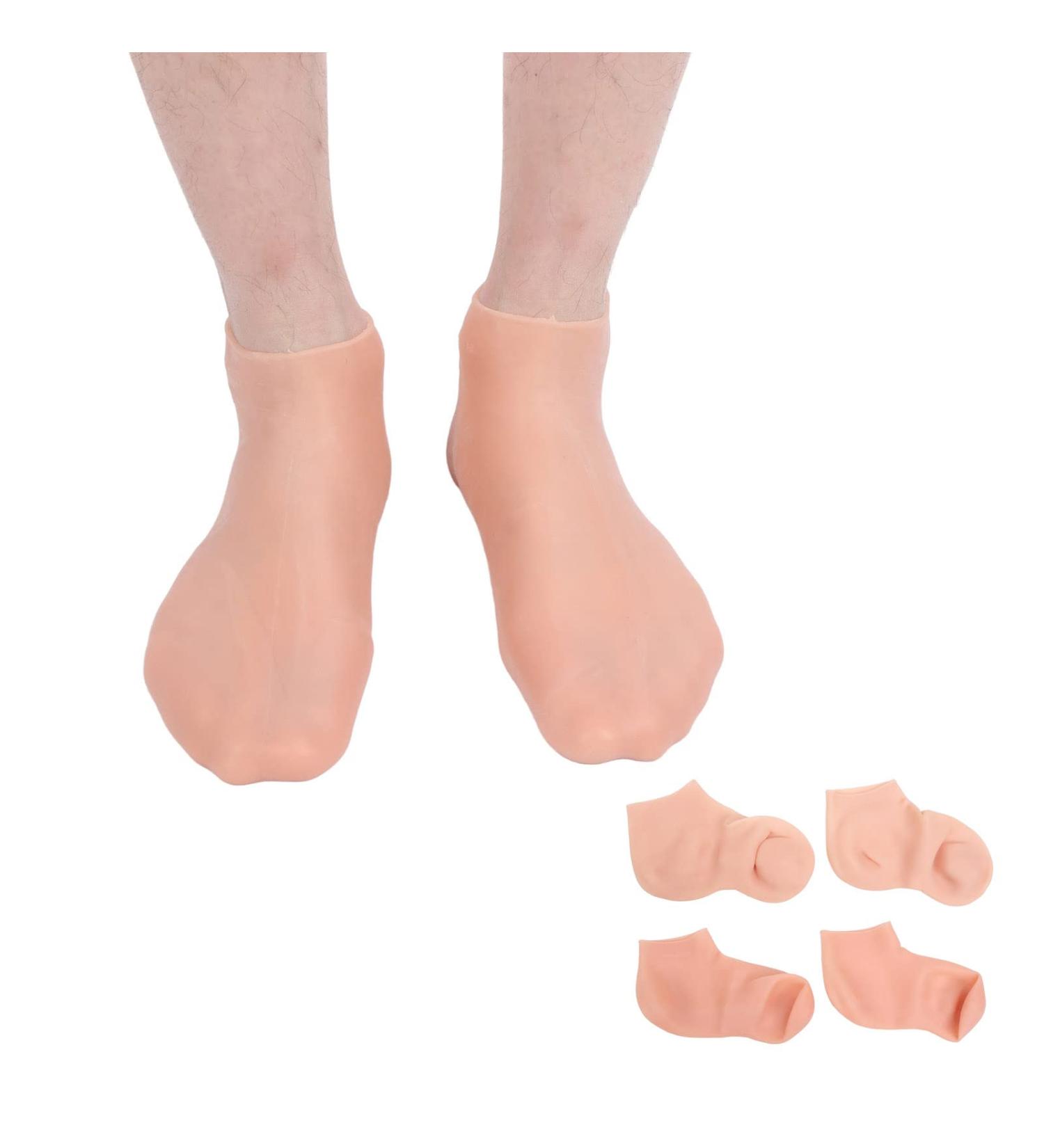 Gel Socks with Essential Oils - Moisturizing Foot Care for Cracked Heels (XL) - Perfect for Beauty Salons - Buy Online on GoSupps.com