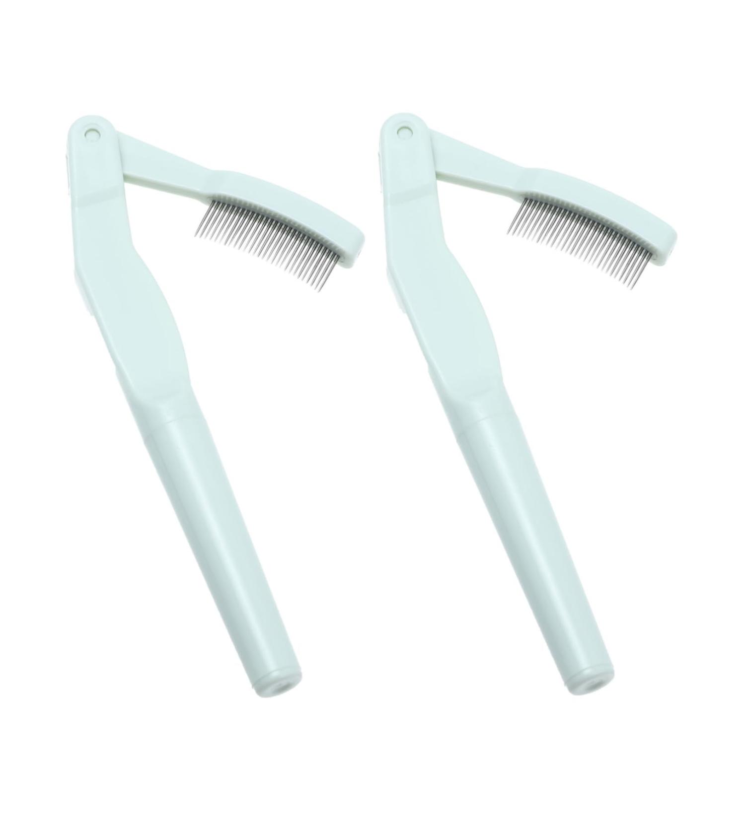 FRCOLOR 2pcs Eyelash Comb Set | Perfect Mascara & Eyelash Grooming Tool for Beauty | Travel-Friendly Makeup Accessories - Buy Online on GoSupps.com