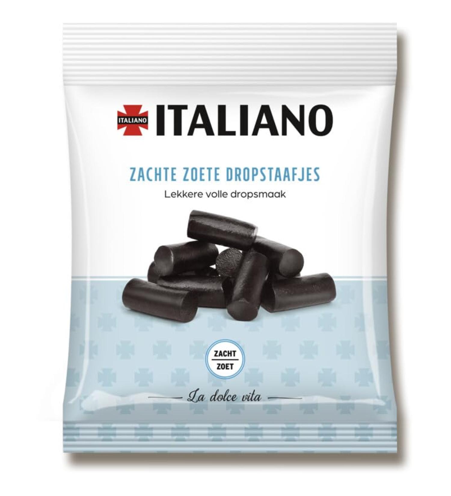  Italiano Italiano Soft Sweet Licorice Sticks - B tonnets de r glisse - Netherlands - 200 g - Buy Online on GoSupps.com