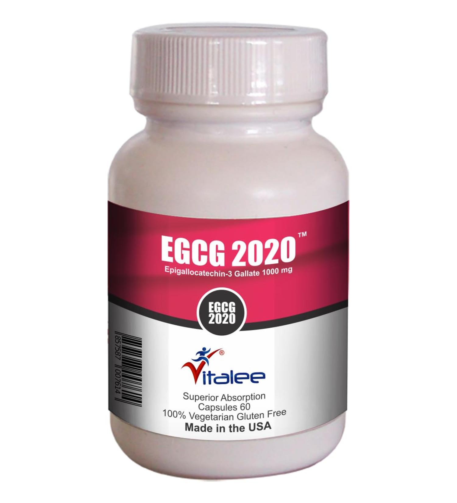 EGCG- 1000 mg Green Tea Ext Capsule (60 Capsules) - Buy Online on GoSupps.com