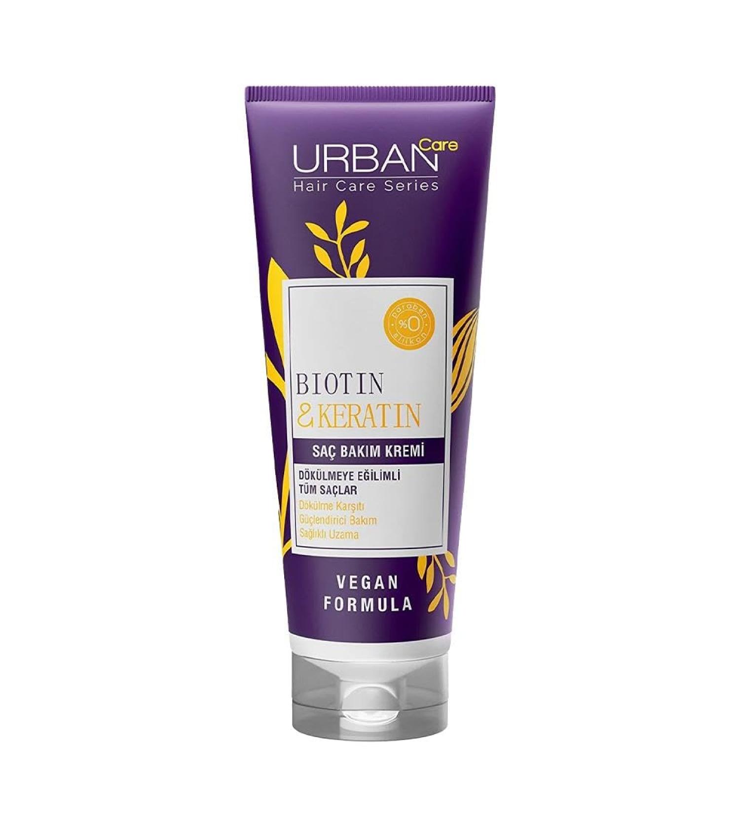 Urban Care Biotin & Keratin Anti-Hairloss Restructures & Repairs Conditioner 250ml