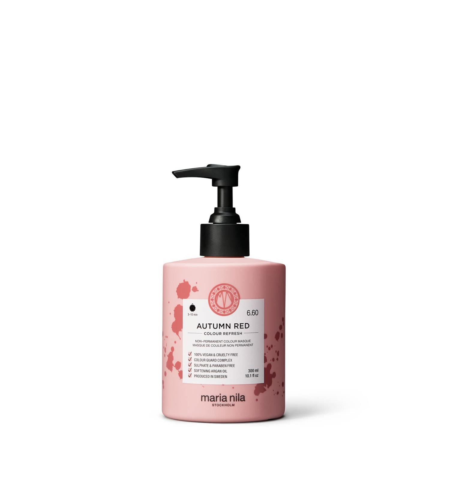 Maria Nila Colour Refresh Autumn Red 300ml Hair Mask - Vegan, Sulfate & Paraben Free - Buy Online on GoSupps.com